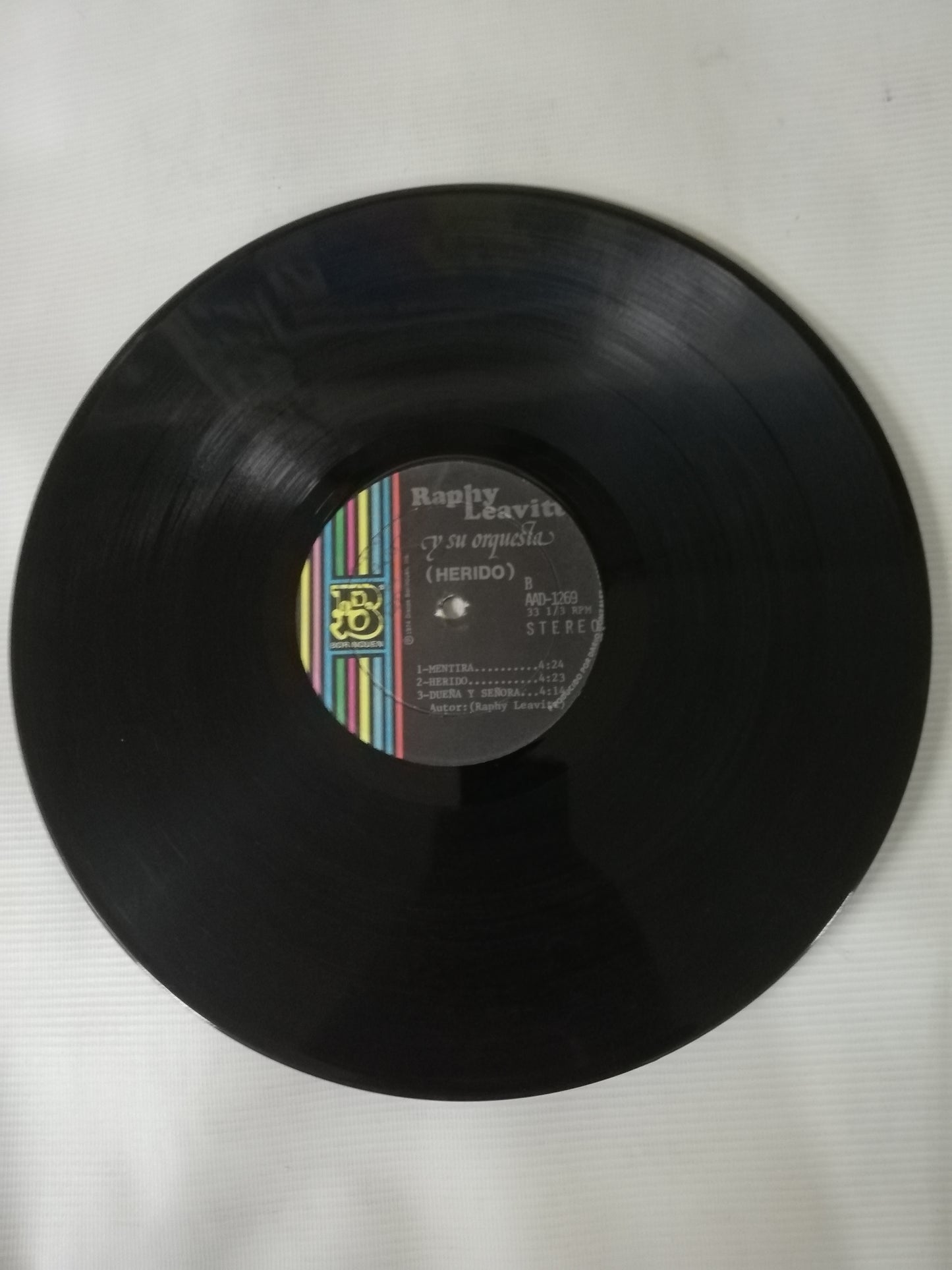 LP RAPHY LEAVITT Y SU ORQUESTA - HERIDO