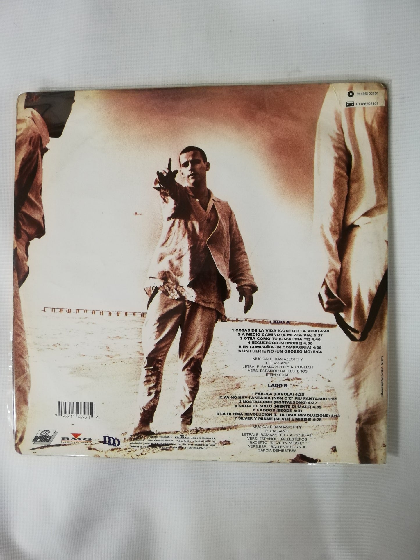 LP EROS RAMAZZOTTI - TODO HISTORIAS