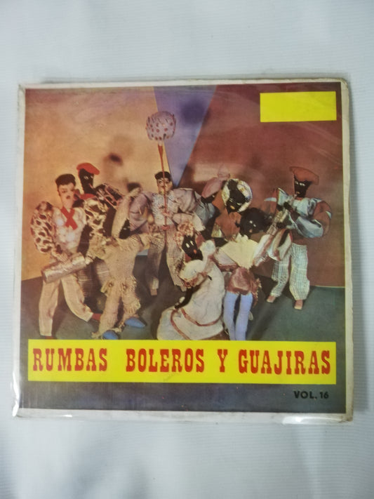 LP RUMBAS, BOLEROS Y GUAJIRAS - RUMBAS, BOLEROS Y GUAJIRAS VOL. 16