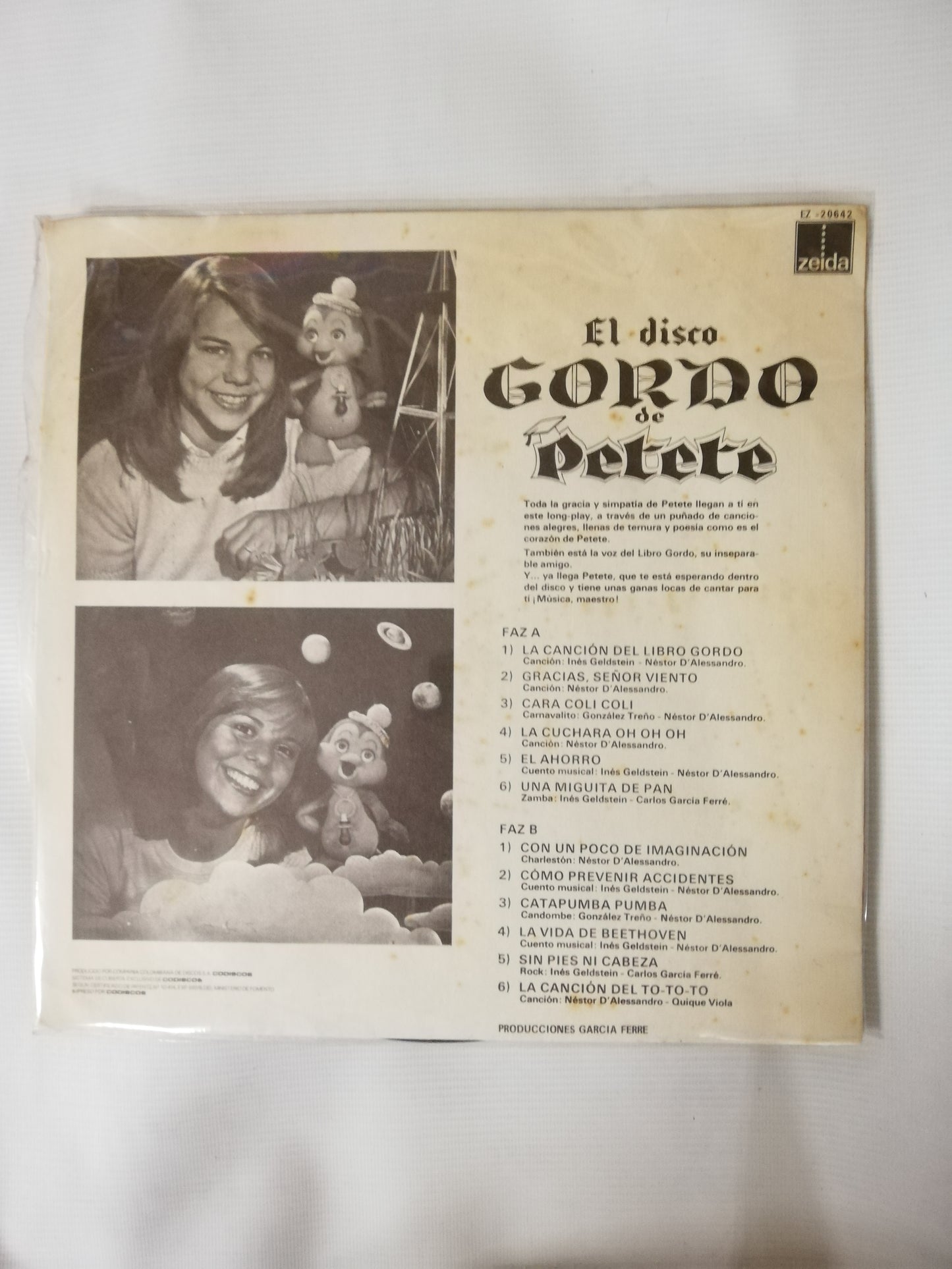 LP EL DISCO GORDO DE PETETE