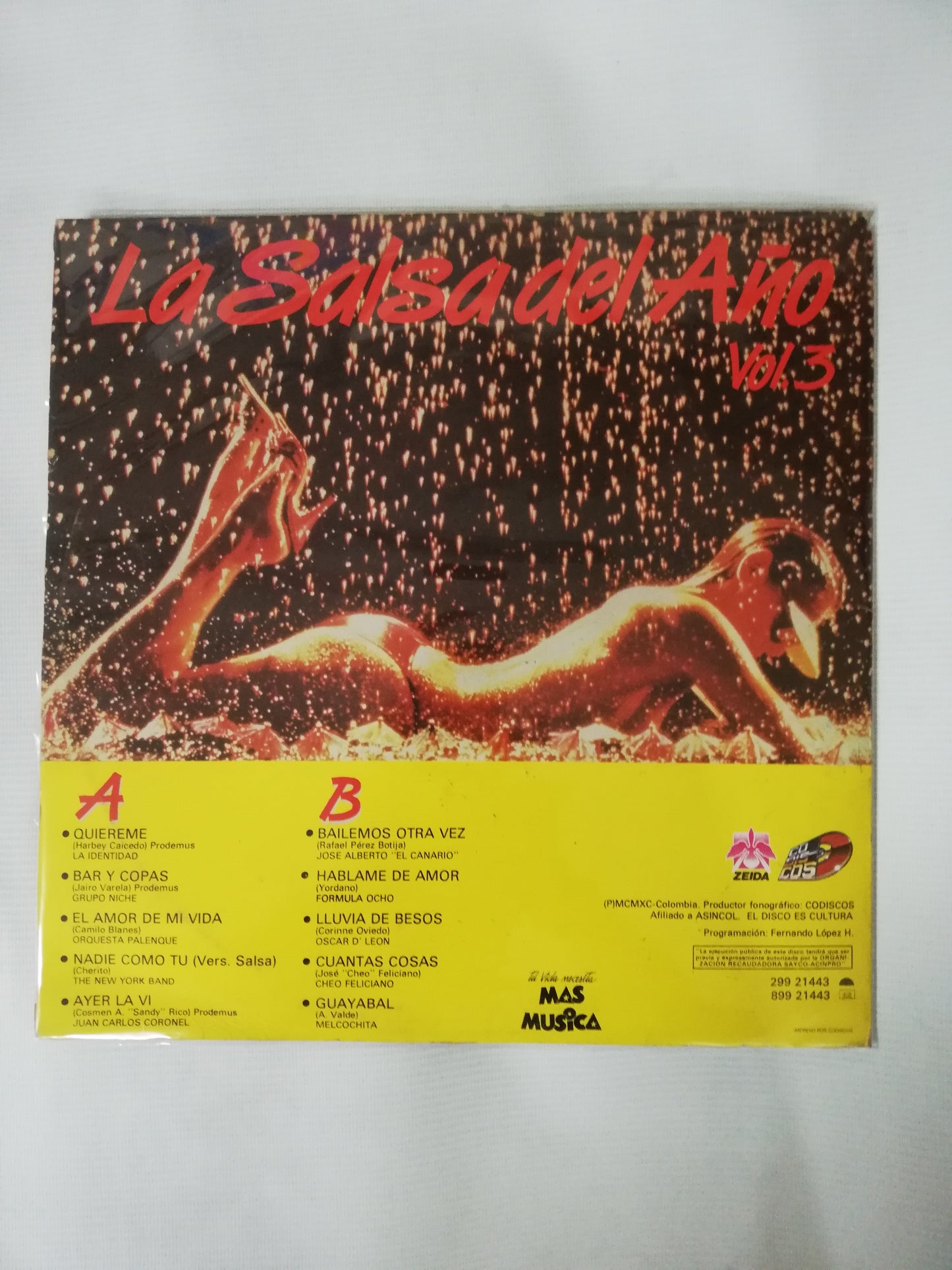 LP LA SALSA DEL AÑO - LA SALSA DEL AÑO VOL. 3