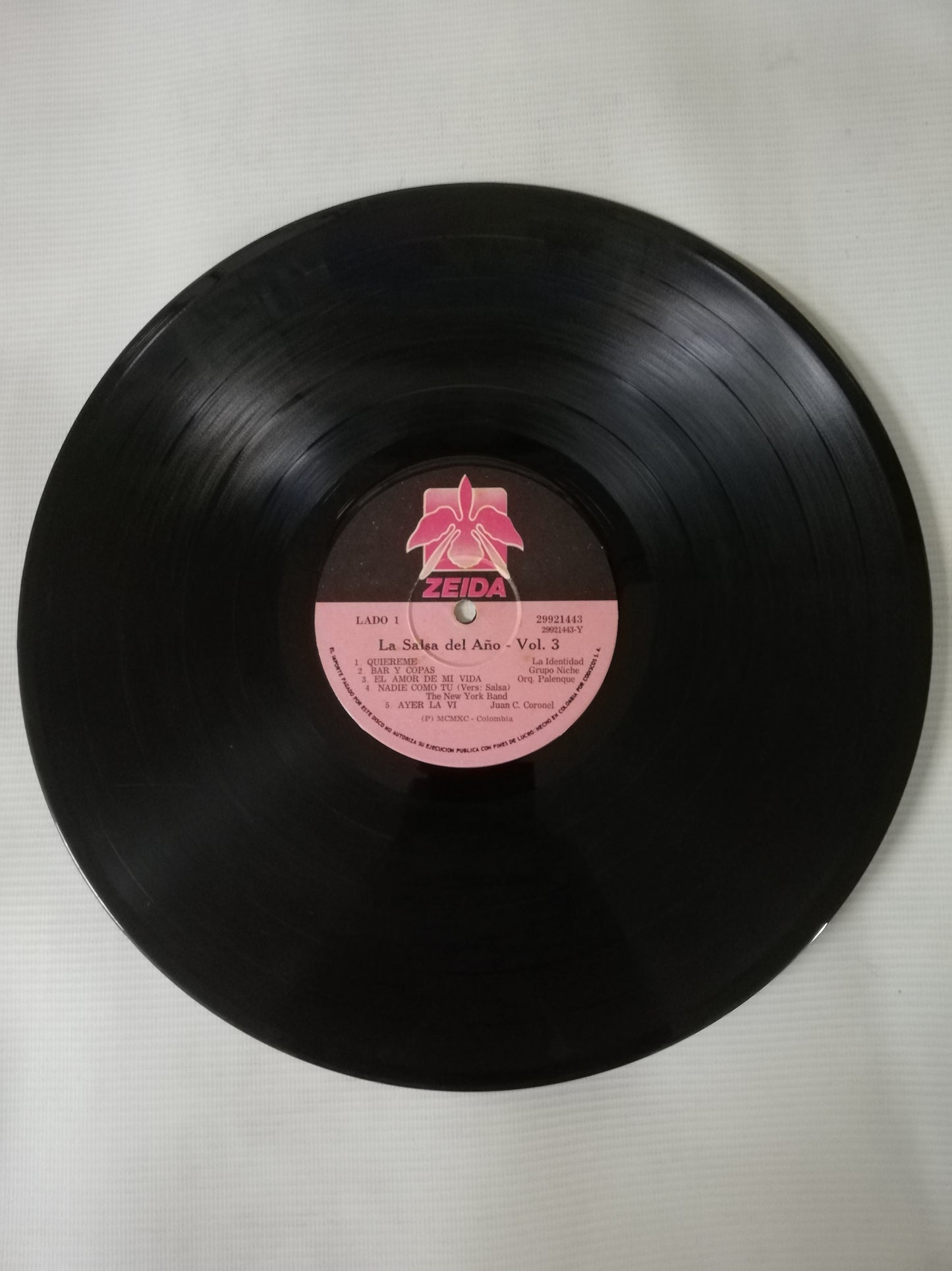 LP LA SALSA DEL AÑO - LA SALSA DEL AÑO VOL. 3