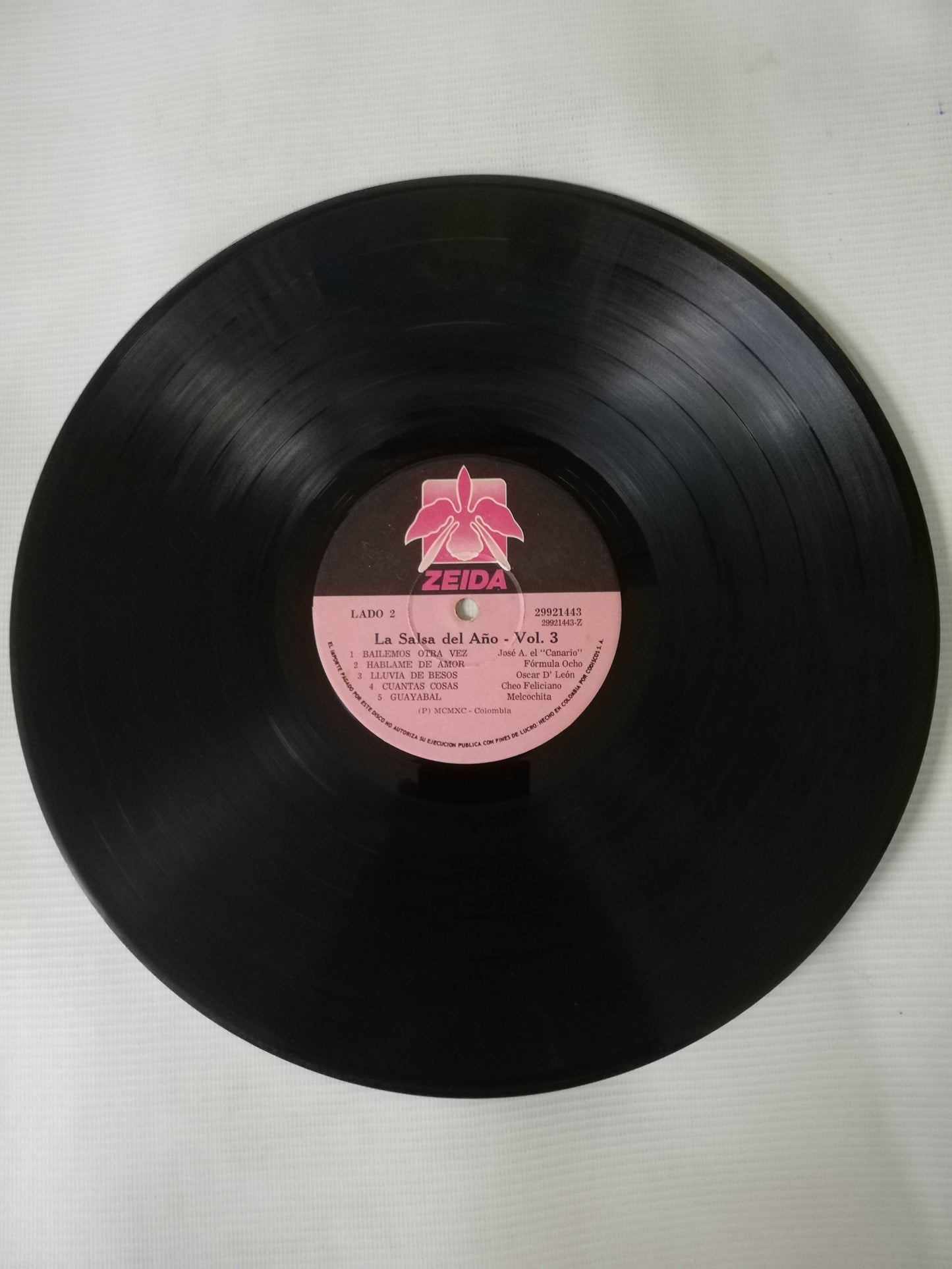 LP LA SALSA DEL AÑO - LA SALSA DEL AÑO VOL. 3