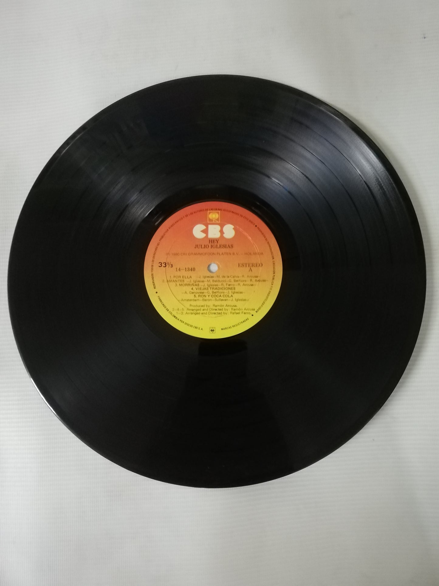LP JULIO IGLESIAS - HEY!