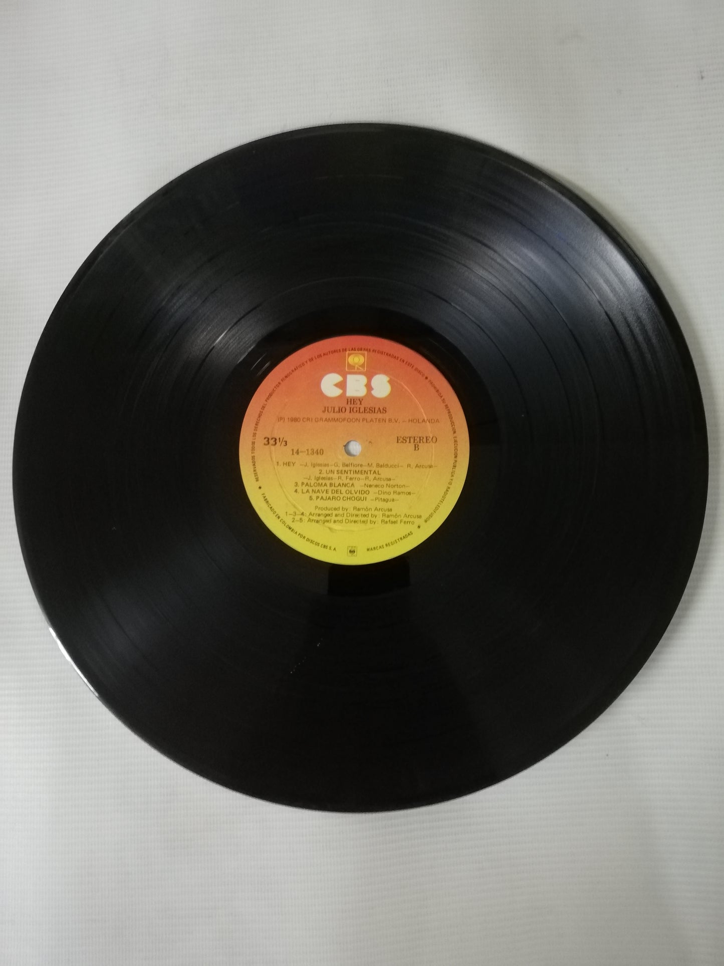 LP JULIO IGLESIAS - HEY!