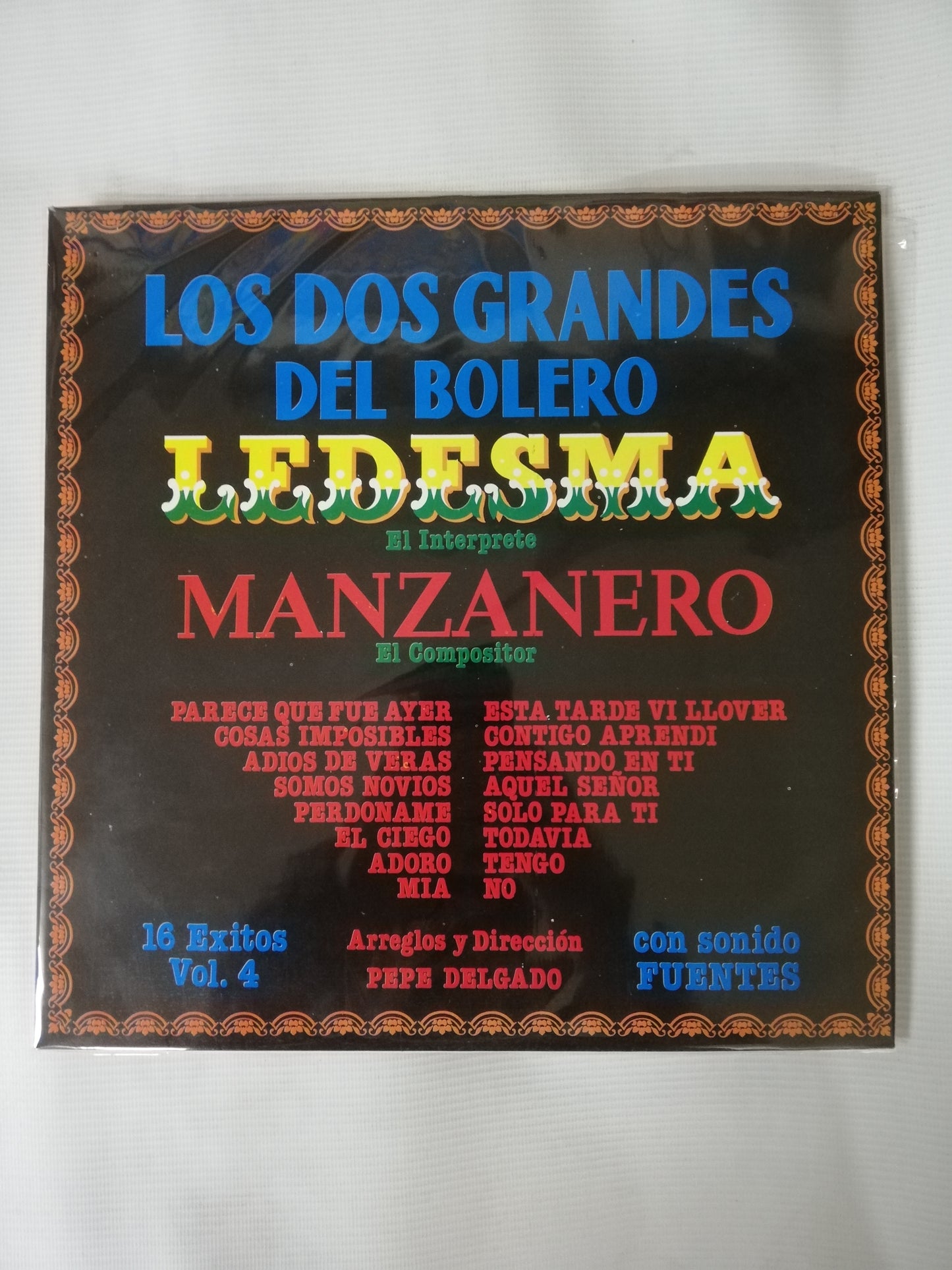 LP ROBERTO  LEDESMA EL INTÉRPRETE /ARMANDO MANZANERO EL COMPOSITOR - LOS DOS GRANDES DEL BOLERO