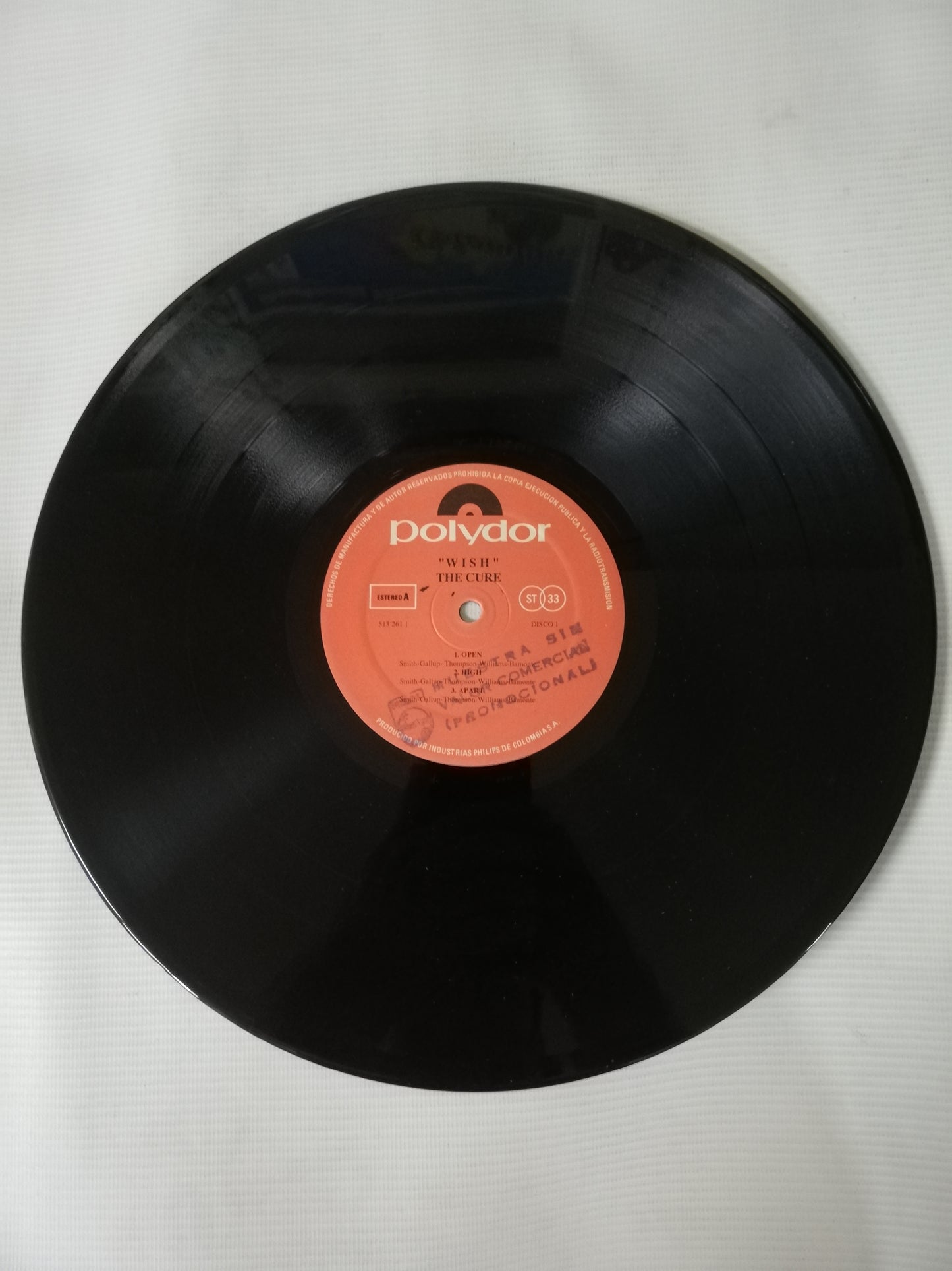 LP THE CURE - WISH - VINYL X 2