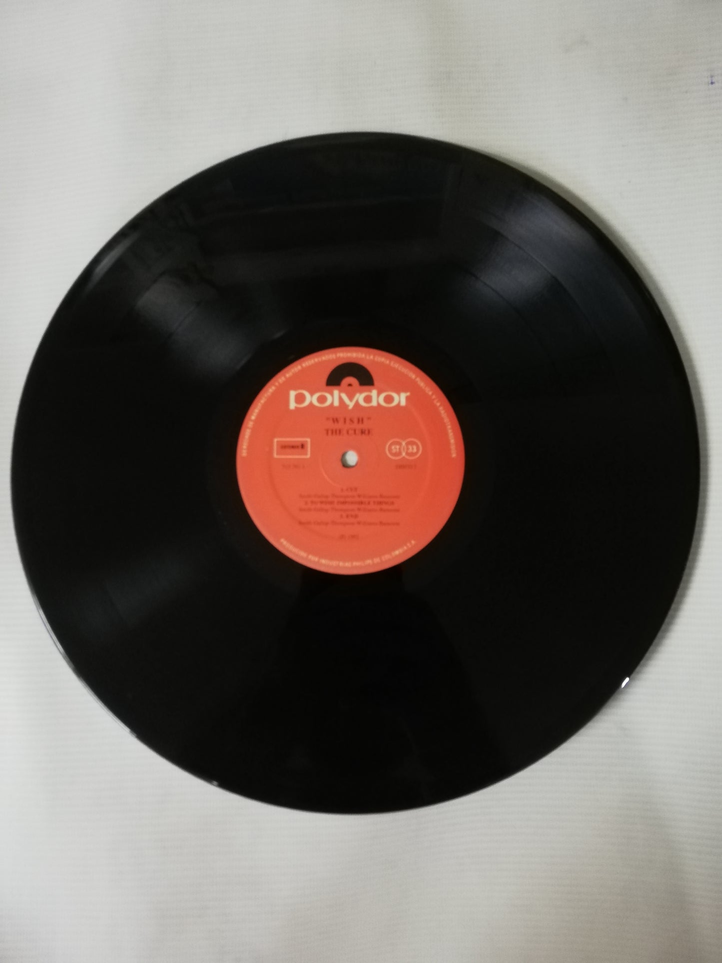 LP THE CURE - WISH - VINYL X 2