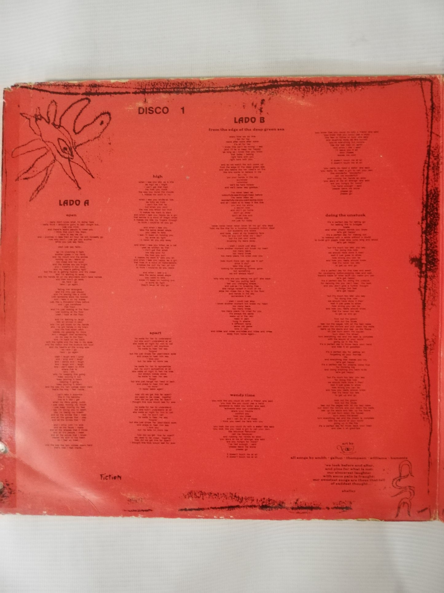 LP THE CURE - WISH - VINYL X 2