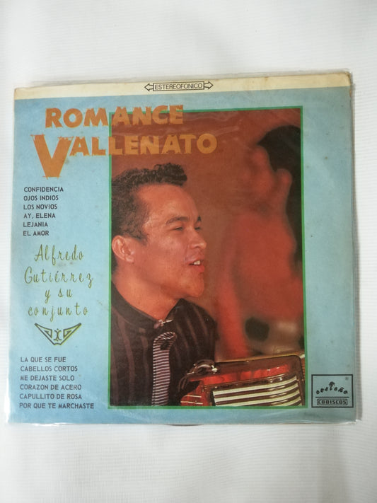 LP ALFREDO GUTIERREZ Y SU CONJUNTO - ROMANCE VALLENATO