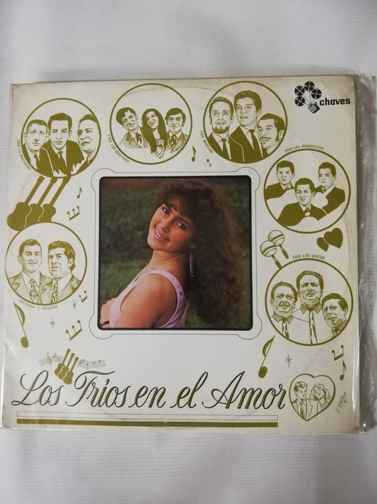 LP LOS TRIOS EN EL AMOR - VARIOS INTÉRPRETES - VINYL X 3