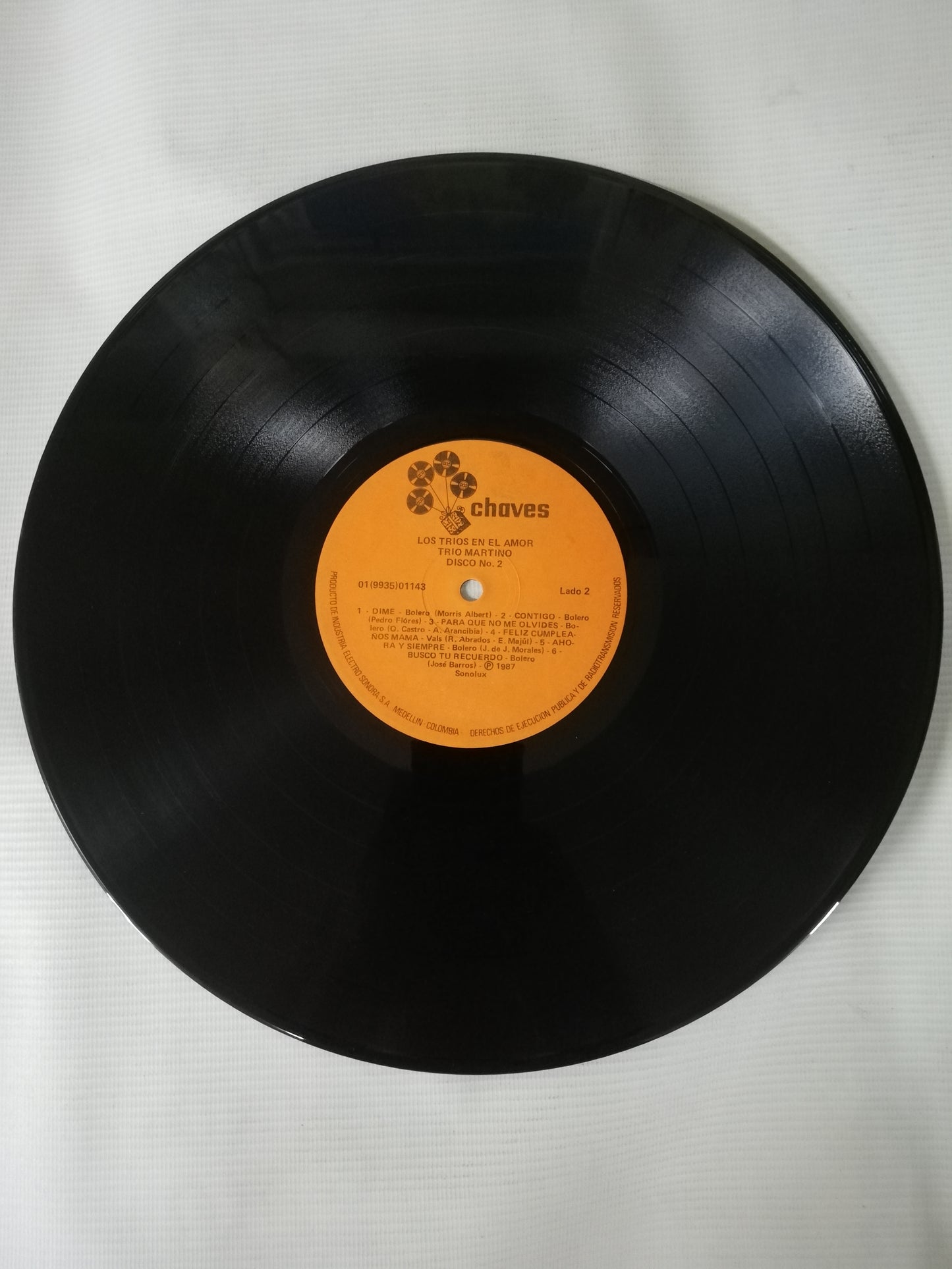 LP LOS TRIOS EN EL AMOR - VARIOS INTÉRPRETES - VINYL X 3