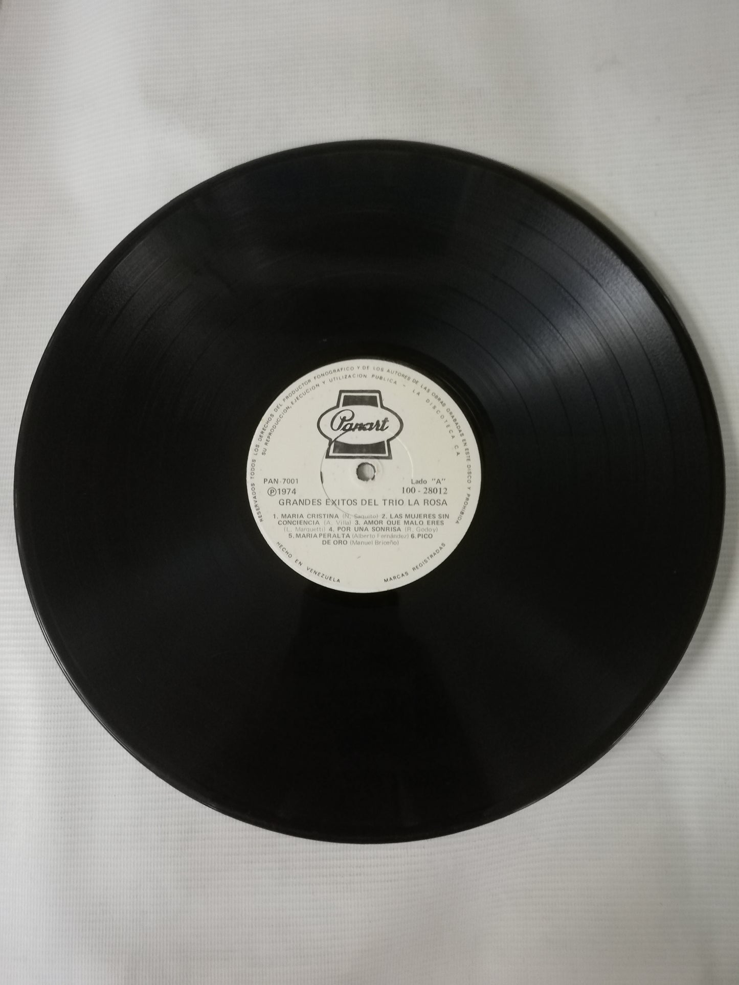 LP TRIO LA ROSA - GRANDES EXITOS DEL TRIO LA ROSA