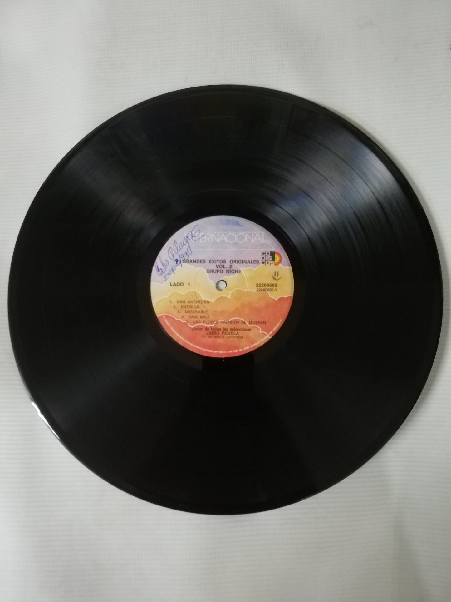 LP GRUPO NICHE - GRANDES EXITOS ORIGINALES VOL. 2