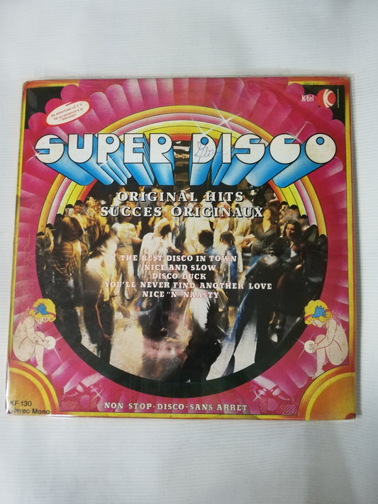 LP SUPER DISCO - ORIGINAL HITS SUCCES ORIGINAUX