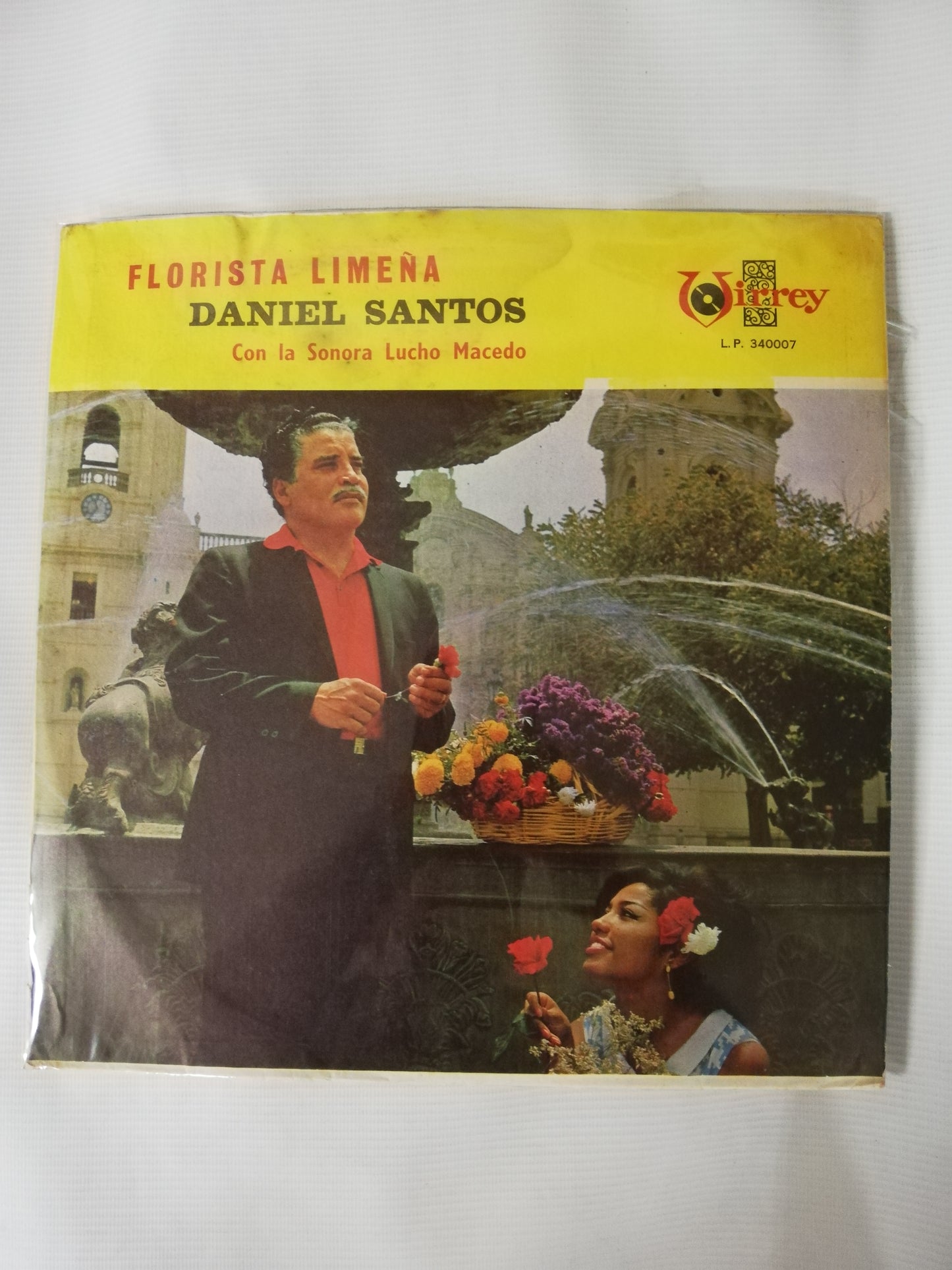 LP DANIEL SANTOS CON LA SONORA DE LUCHO MACEDO - FLORISTA LIMEÑA