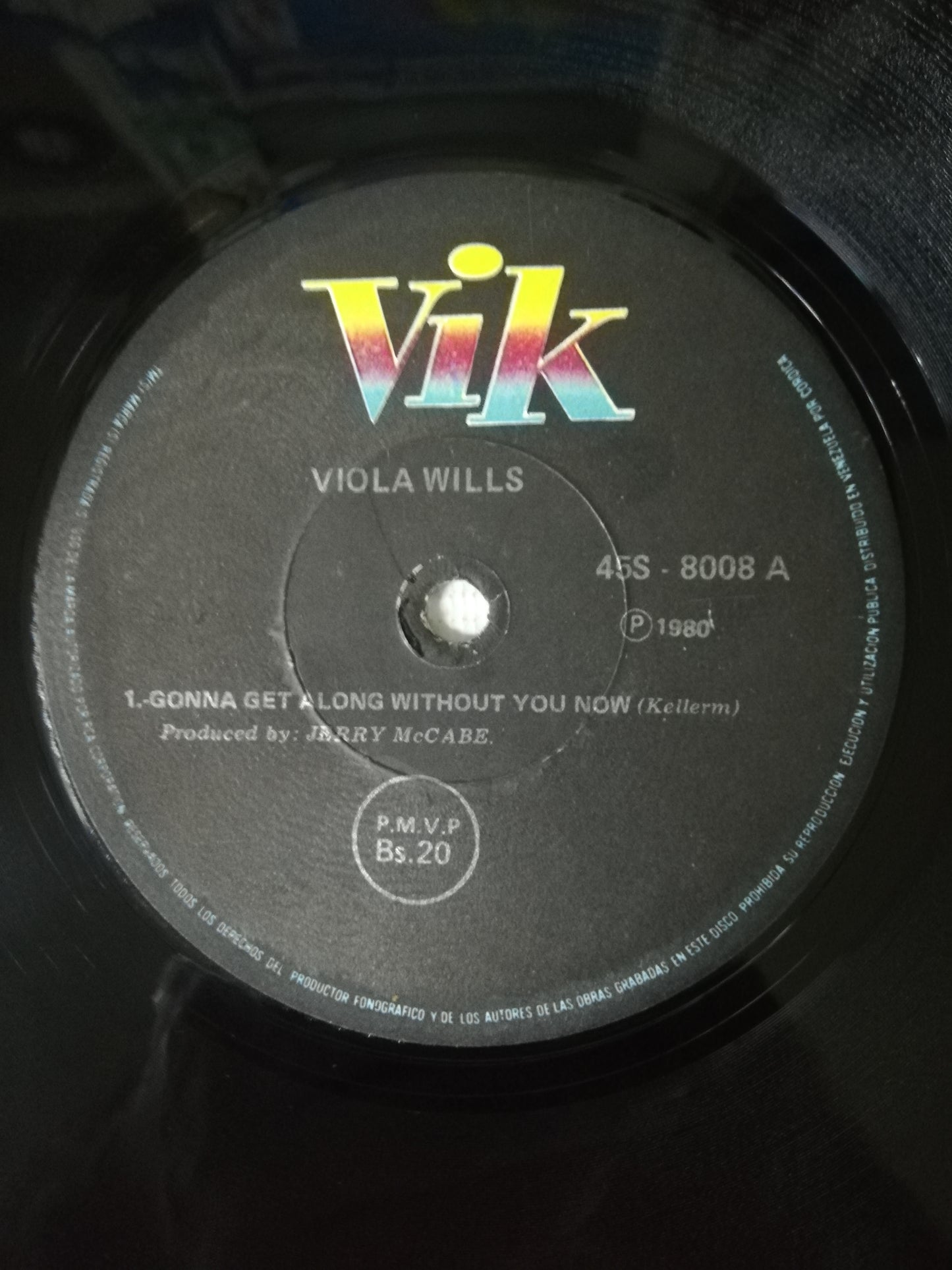 LP VIOLA WILLS - GONNA GET ALONG WITHOUT YOU NOW / YOUR LOVE