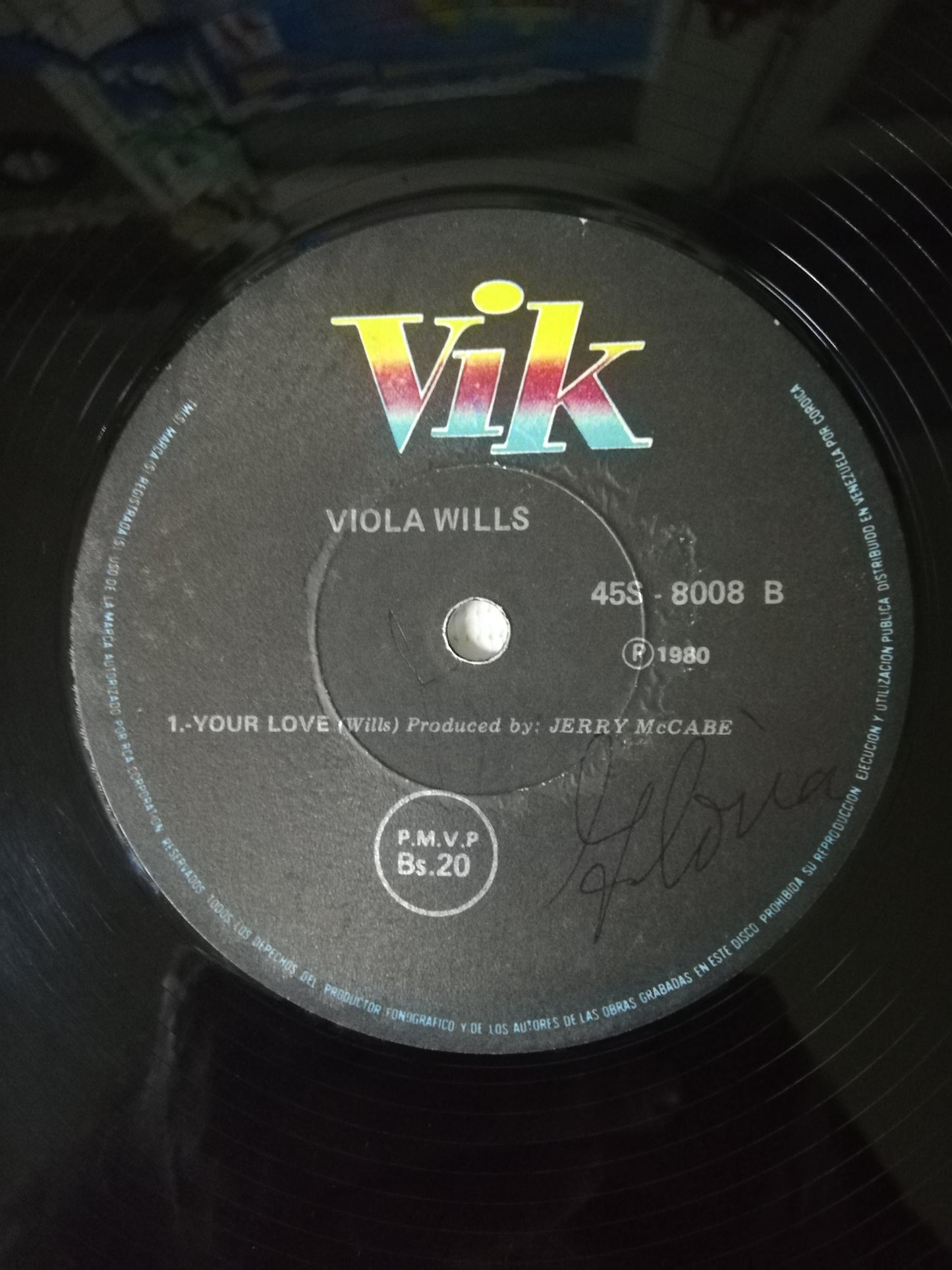 LP VIOLA WILLS - GONNA GET ALONG WITHOUT YOU NOW / YOUR LOVE