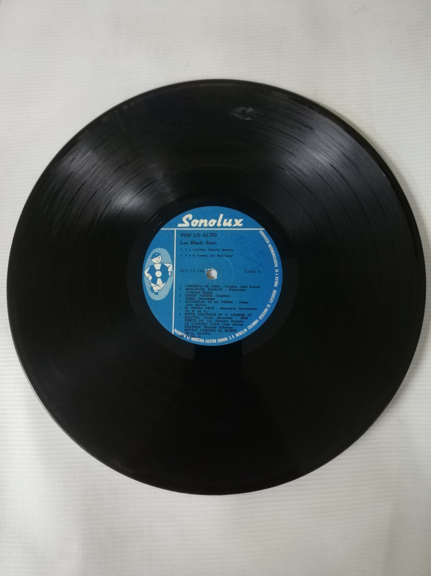 LP LOS BLACK STARS - POR LO ALTO VOL. V