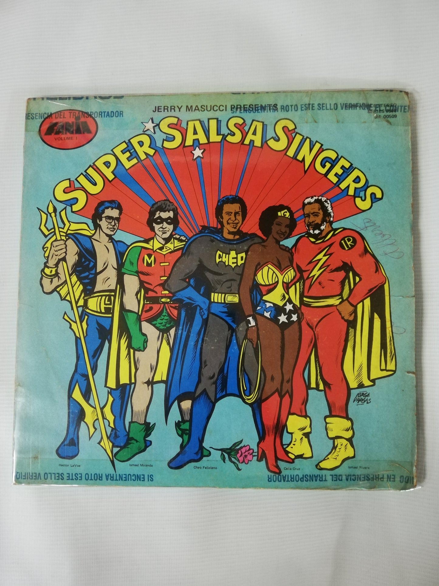 LP JERRY MASUCCI PRESENTS - SUPER SALSA SINGERS VOL. 1