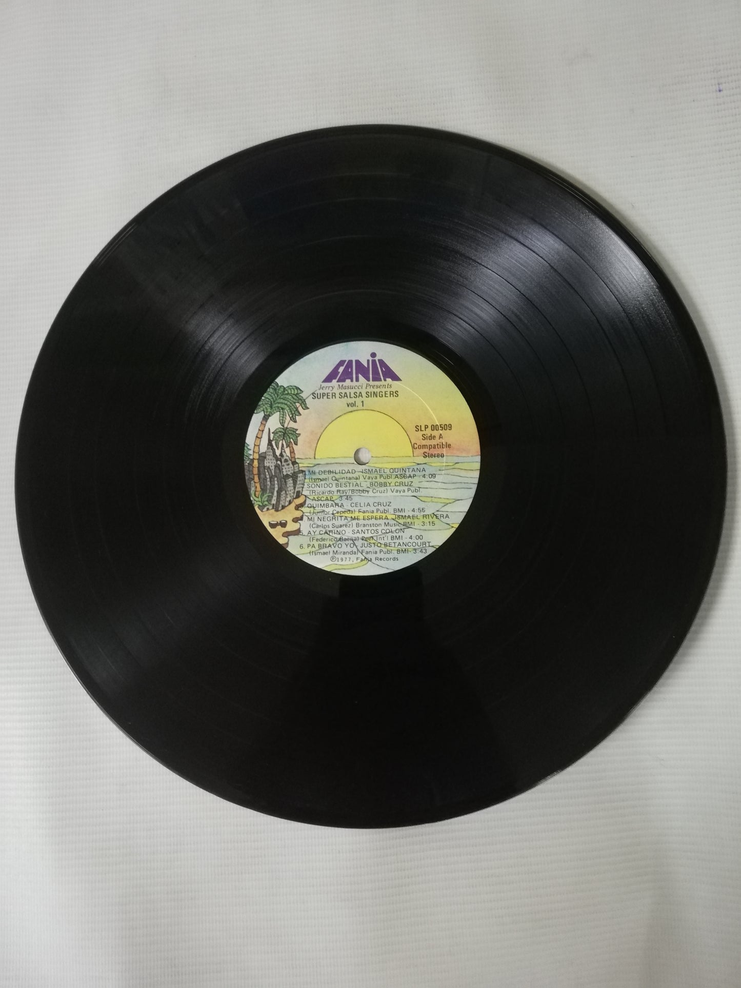 LP JERRY MASUCCI PRESENTS - SUPER SALSA SINGERS VOL. 1