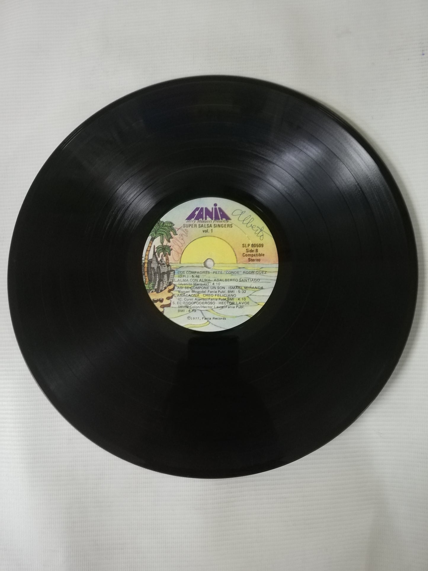 LP JERRY MASUCCI PRESENTS - SUPER SALSA SINGERS VOL. 1