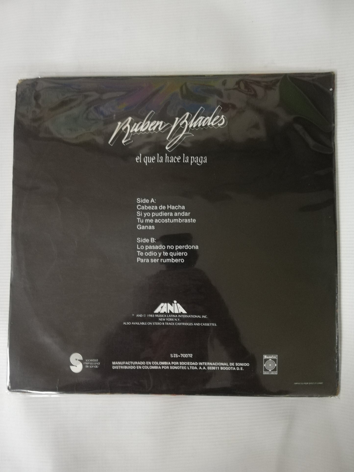 LP RUBEN BLADES - EL QUE LA HACE LA PAGA