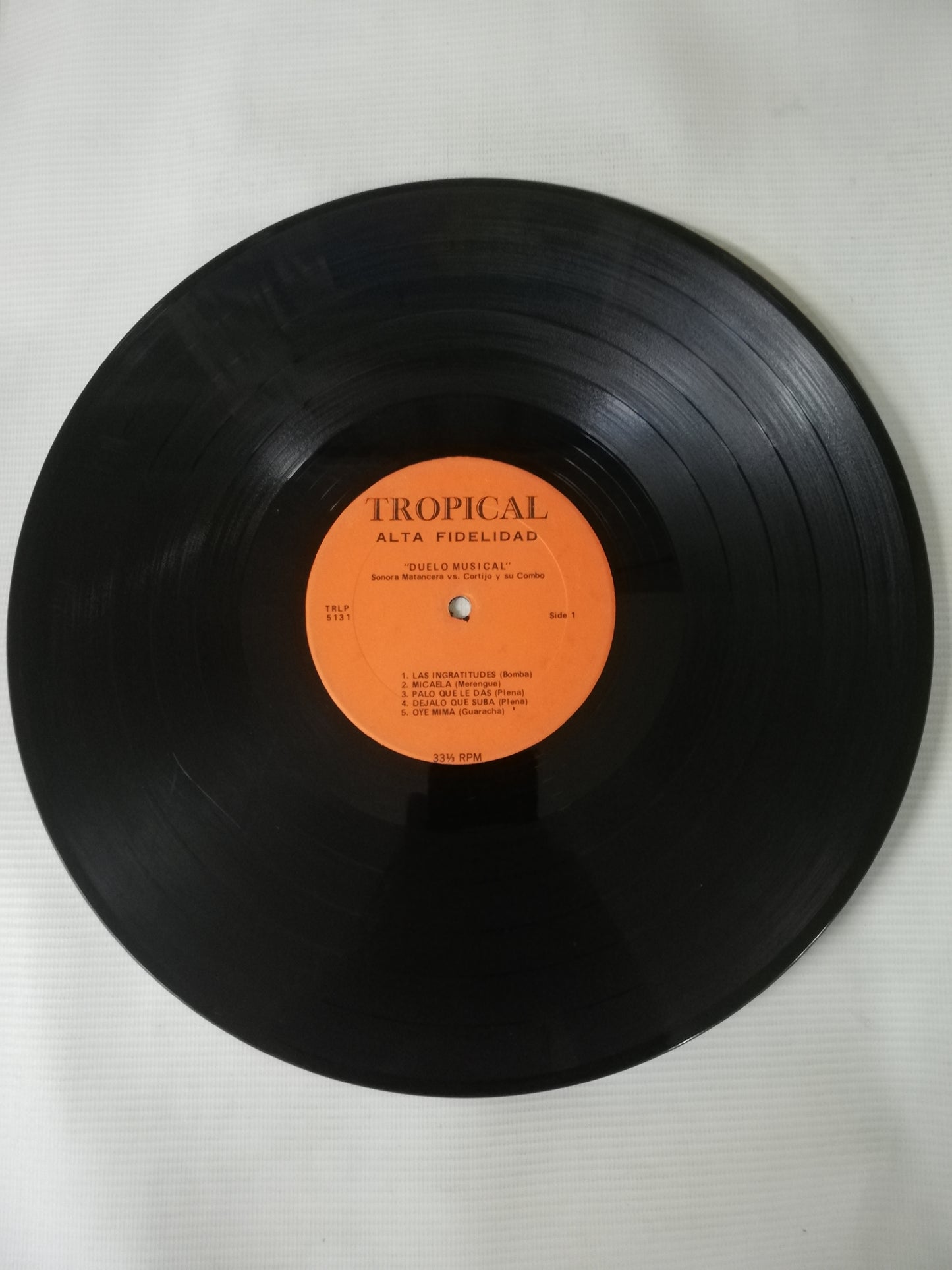 LP CORTIJO Y SU COMBO / SONORA MATANCERA - DUELO MUSICAL