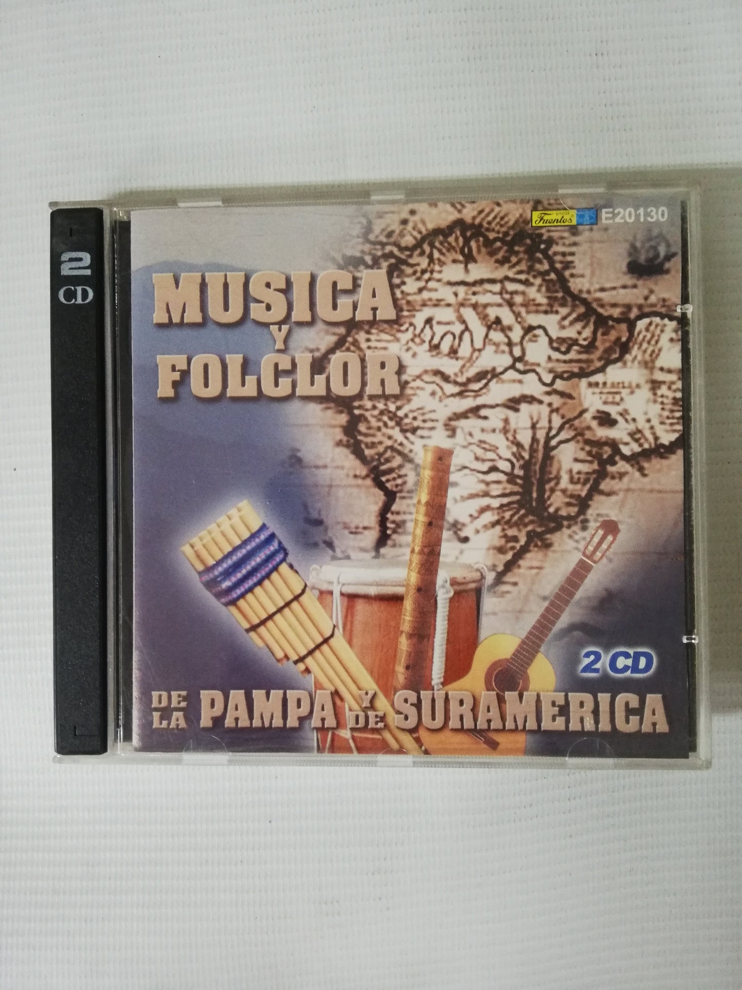 CD MÚSICA Y FOLCLOR DE LA PAMPA SURAMERICANA - VARIOS INTÉRPRETES - CD X 2