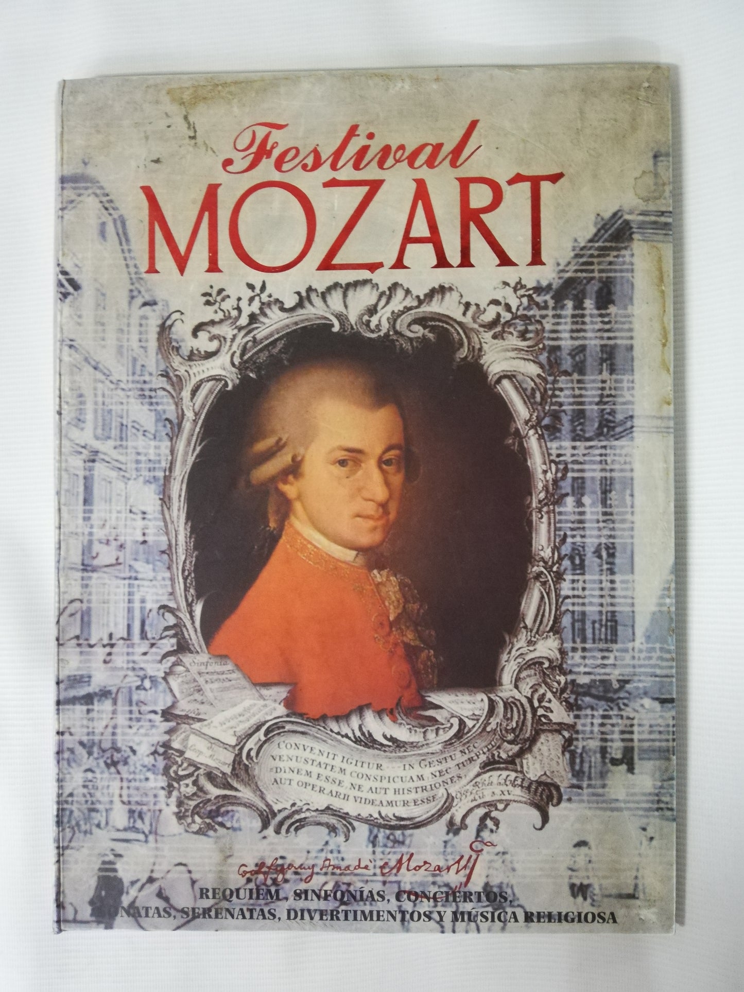 CD ESTUCHE MOZART - FESTIVAL MOZART - CD X 6