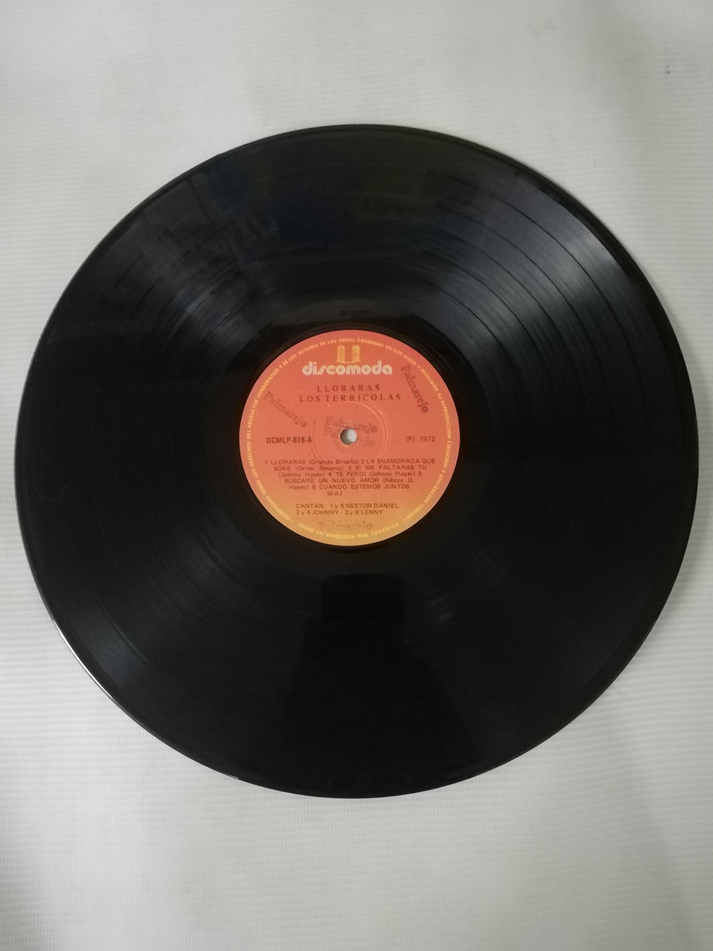 LP LOS TERRICOLAS - LLORARAS