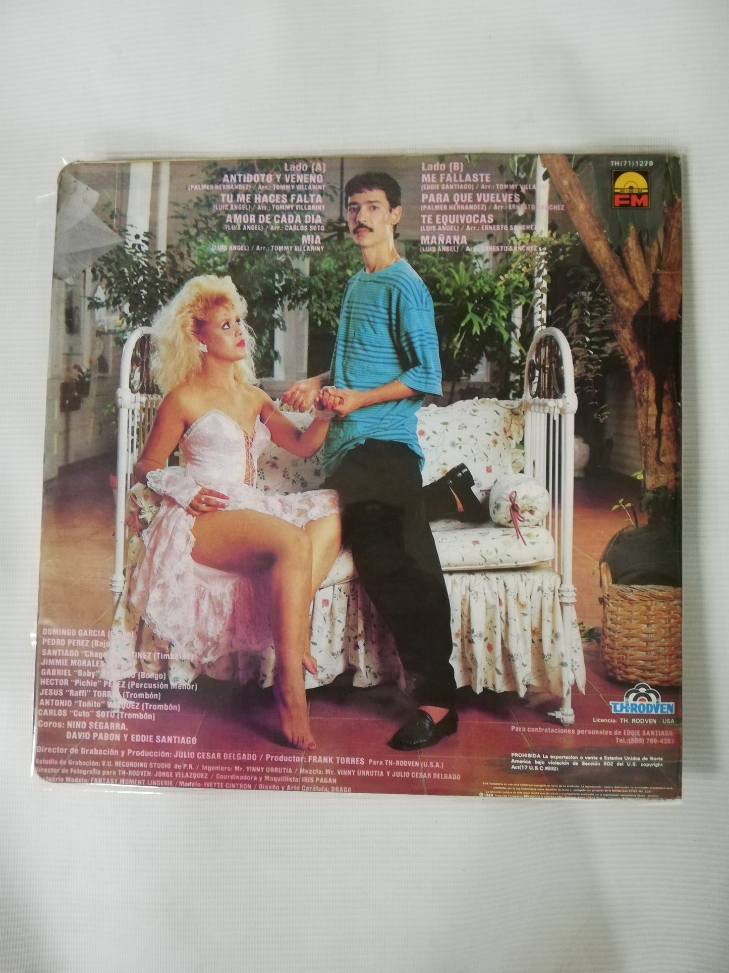 LP EDDIE SANTIAGO - INVASION DE LA PRIVACIDAD