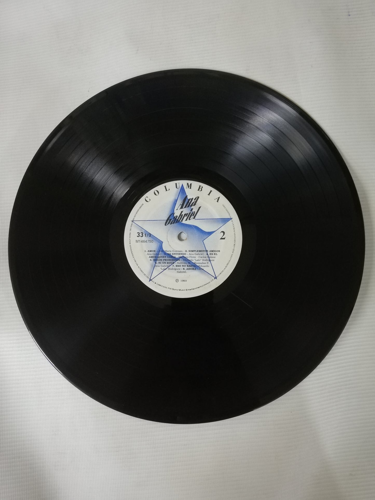 LP ANA GABRIEL - COLECCIÓN SONY ESTELAR