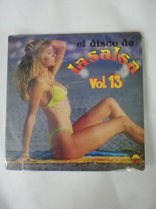 LP EL DISCO DE LA SALSA - EL DISCO DE LA SALSA VOL. 13
