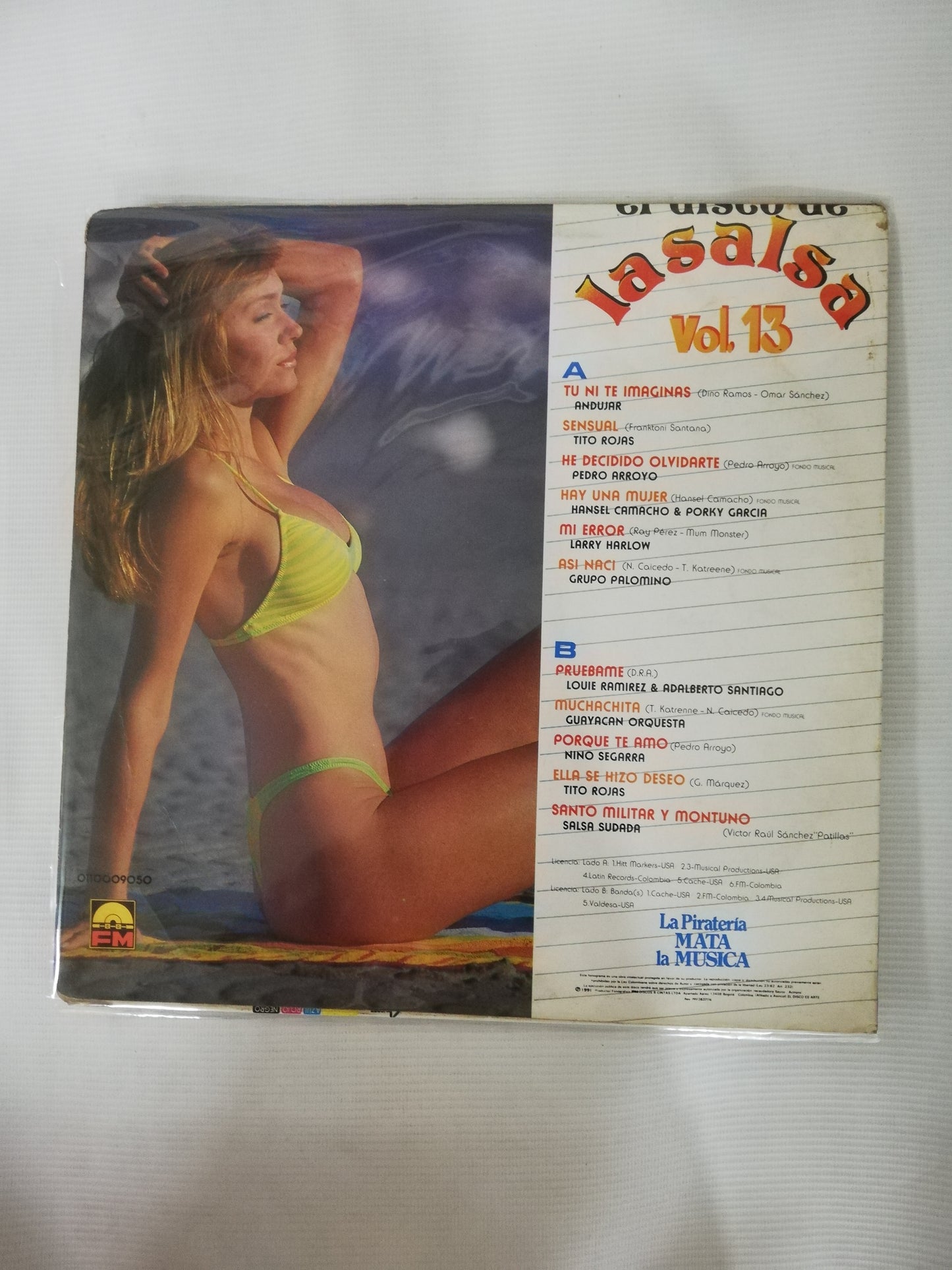 LP EL DISCO DE LA SALSA - EL DISCO DE LA SALSA VOL. 13