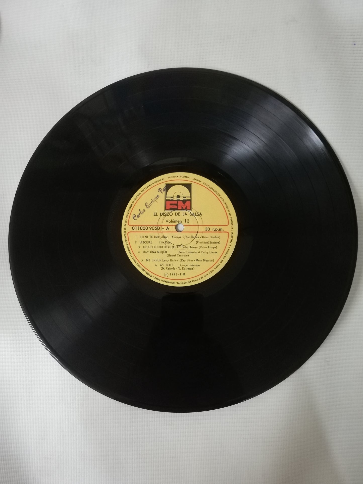 LP EL DISCO DE LA SALSA - EL DISCO DE LA SALSA VOL. 13
