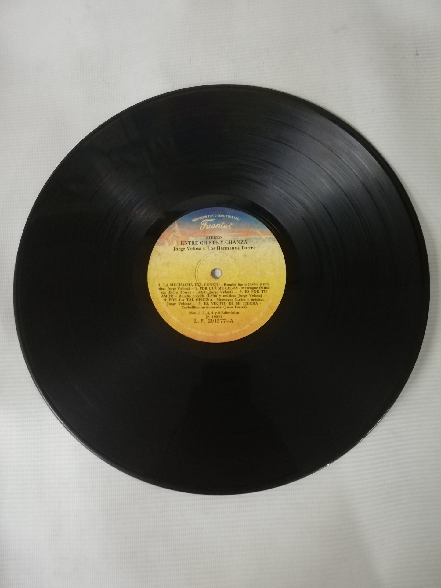 LP JORGE VELOSA Y LOS HERMANOS TORRES - ENTRE CHISTE Y CHANZA