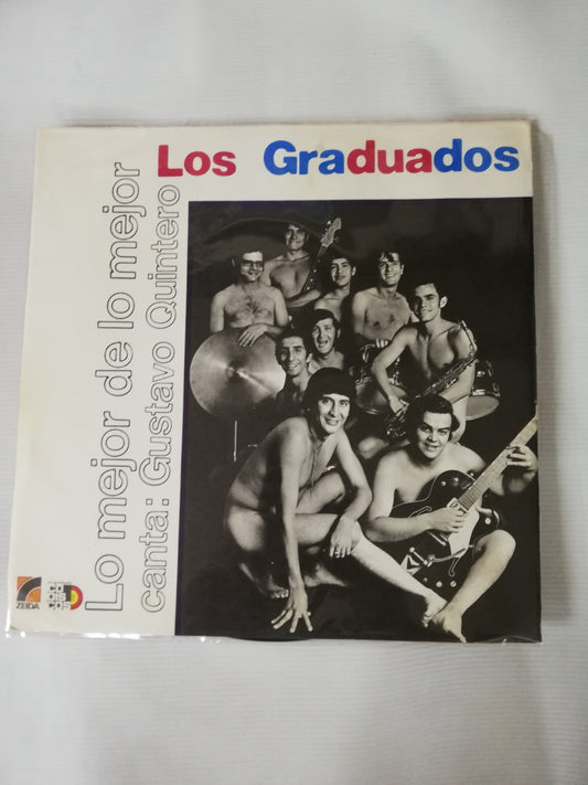 LP LOS GRADUADOS - LO MEJOR DE LO MEJOR - CANTA: GUSTAVO QUINTERO