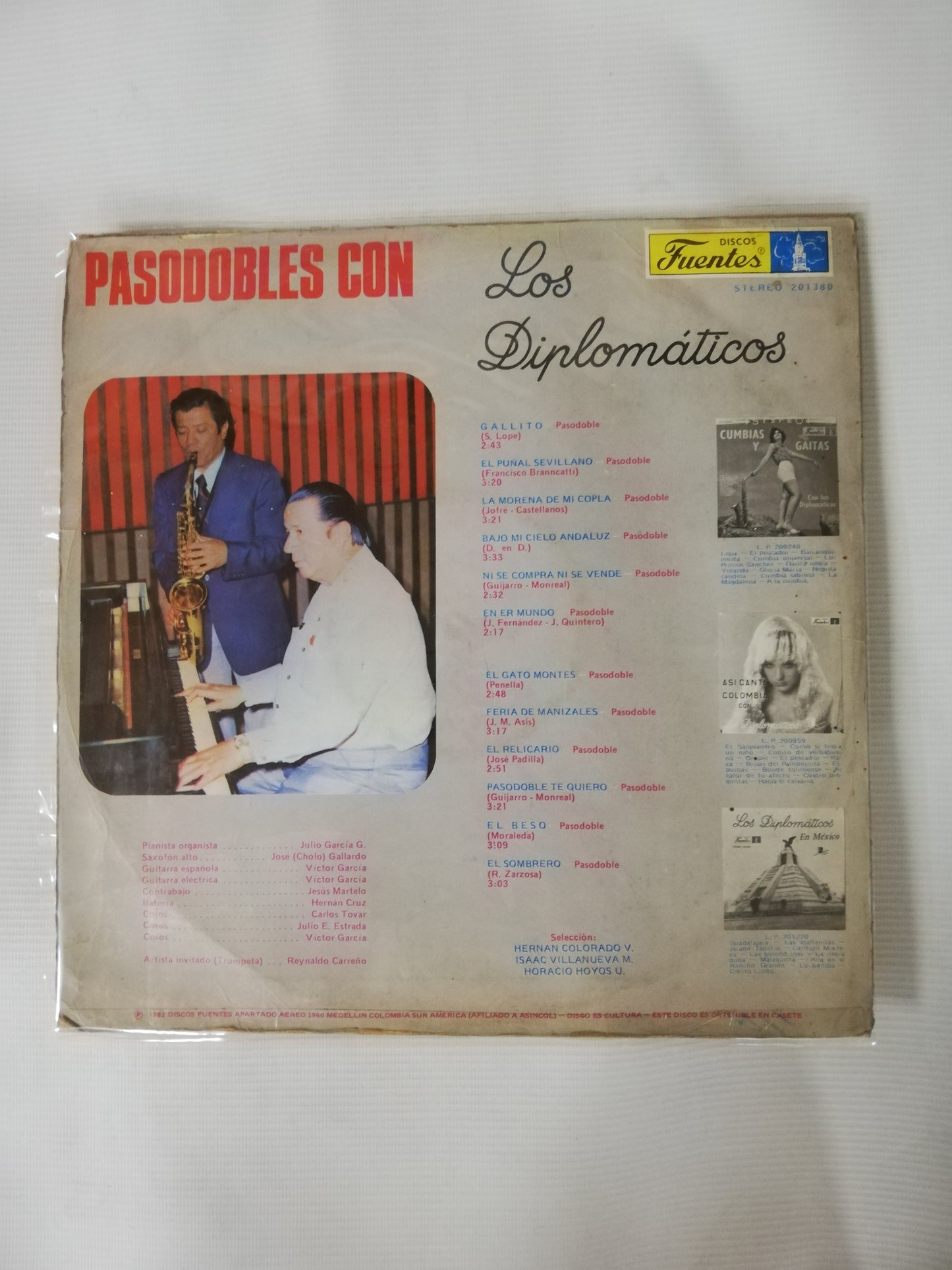 LP LOS DIPLOMÁTICOS - PASODOBLES CON LOS DIPLOMÁTICOS