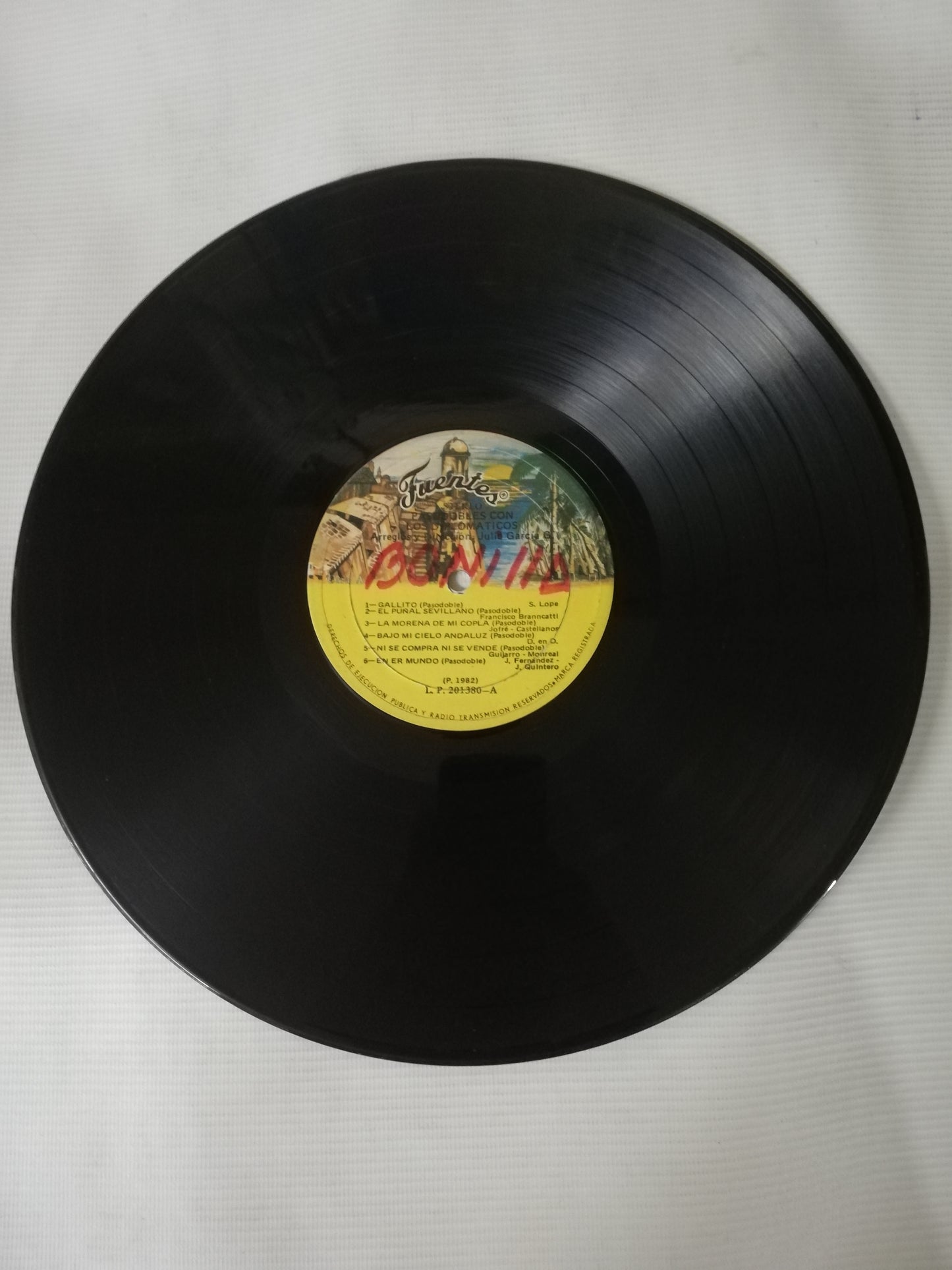 LP LOS DIPLOMÁTICOS - PASODOBLES CON LOS DIPLOMÁTICOS