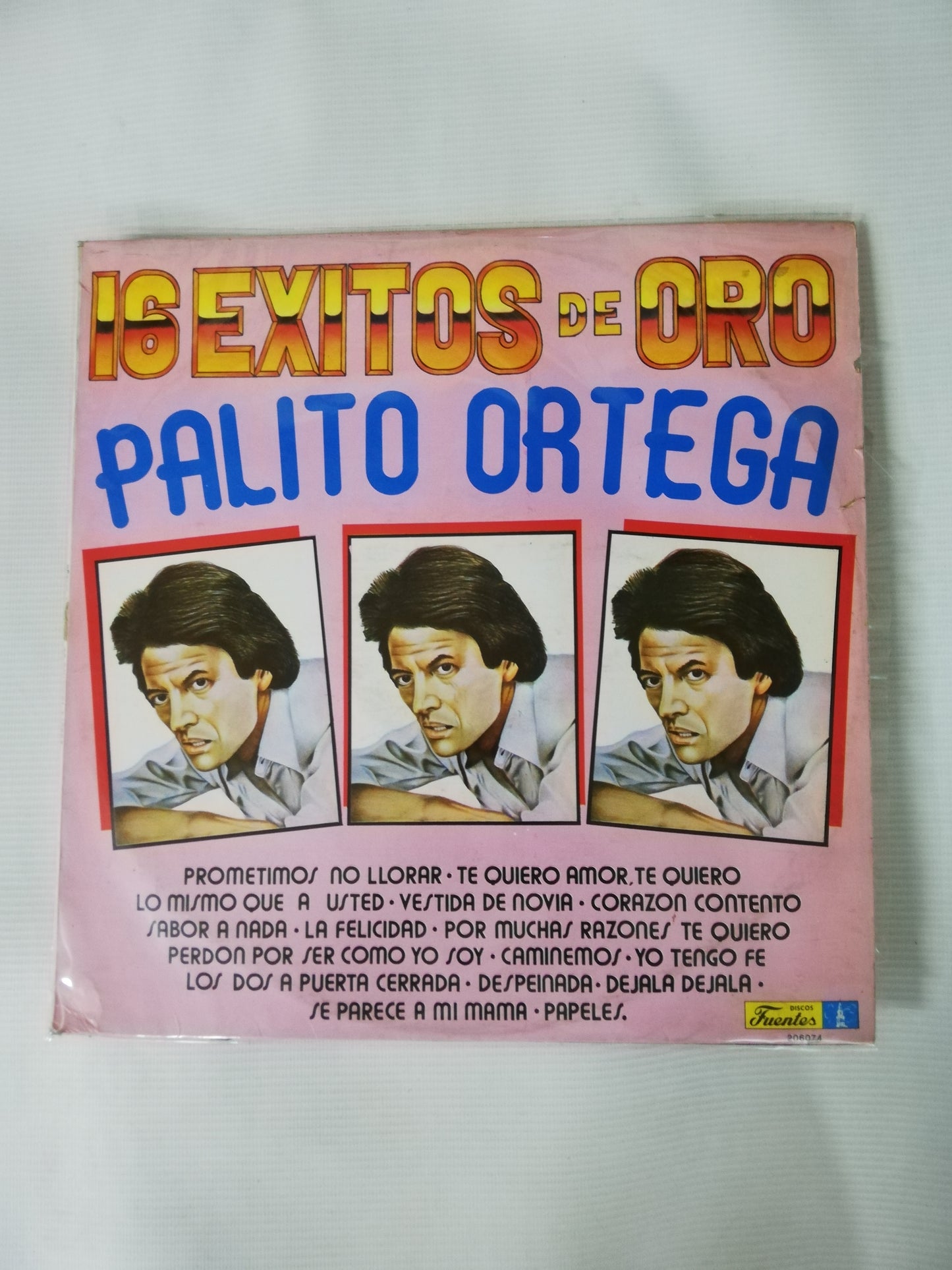LP PALITO ORTEGA - 16 EXITOS DE ORO