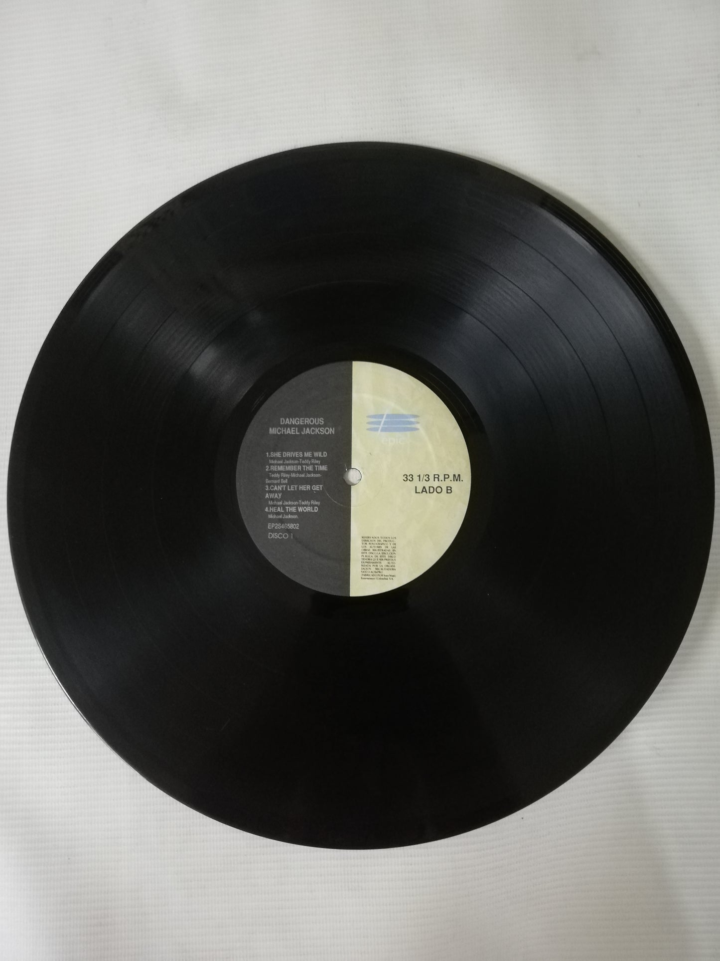 LP MICHAEL JACKSON - DANGEROUS - VINYL X 2