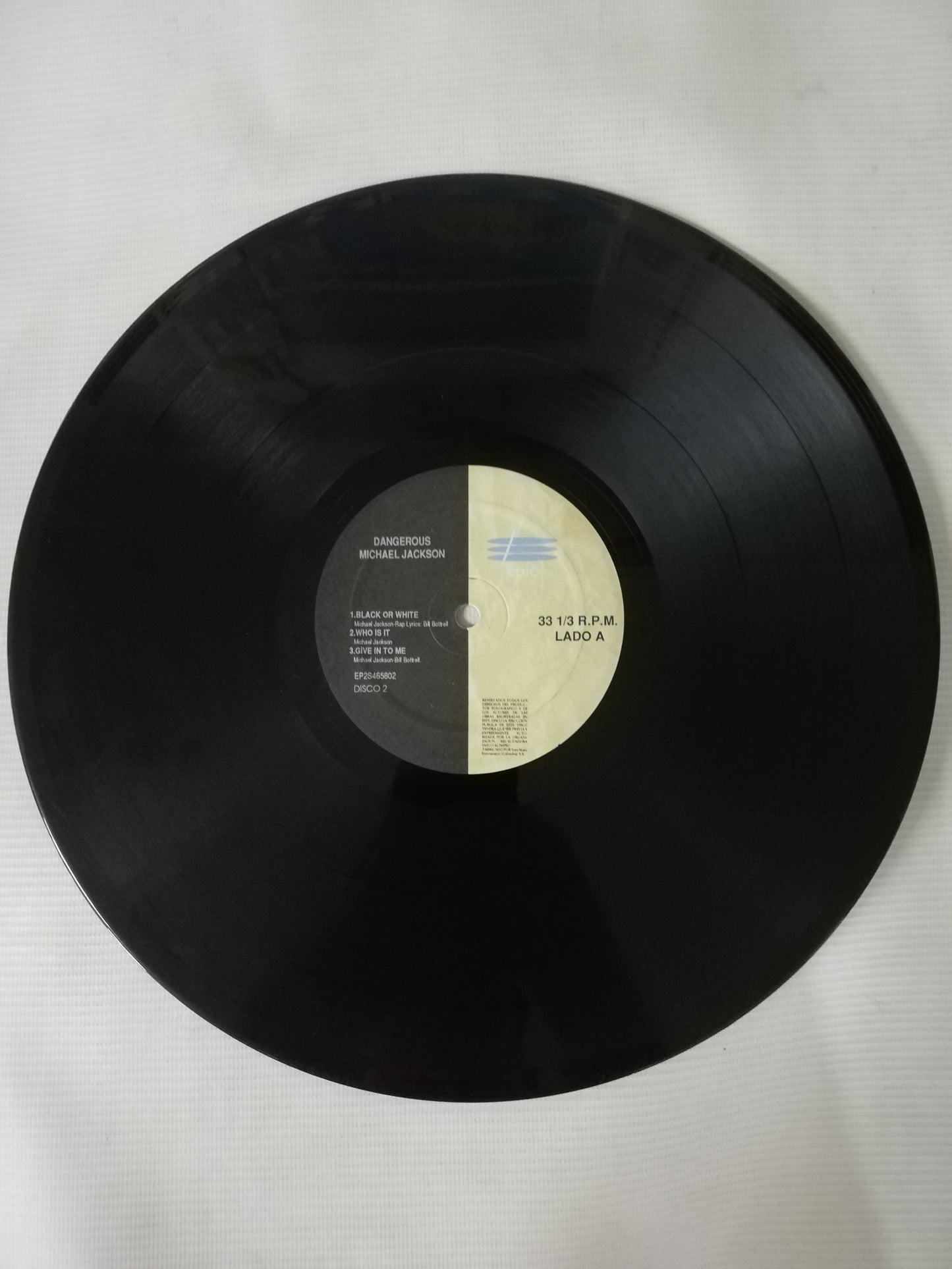 LP MICHAEL JACKSON - DANGEROUS - VINYL X 2
