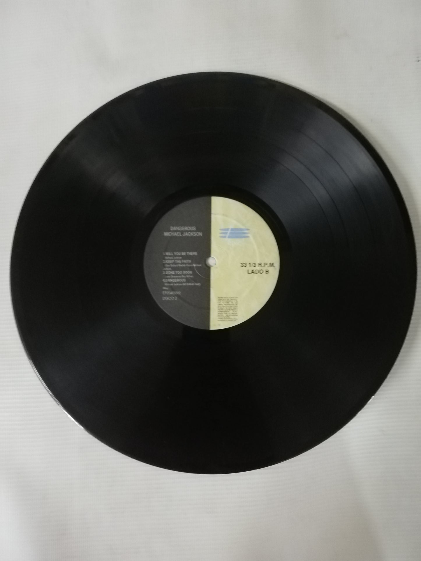 LP MICHAEL JACKSON - DANGEROUS - VINYL X 2