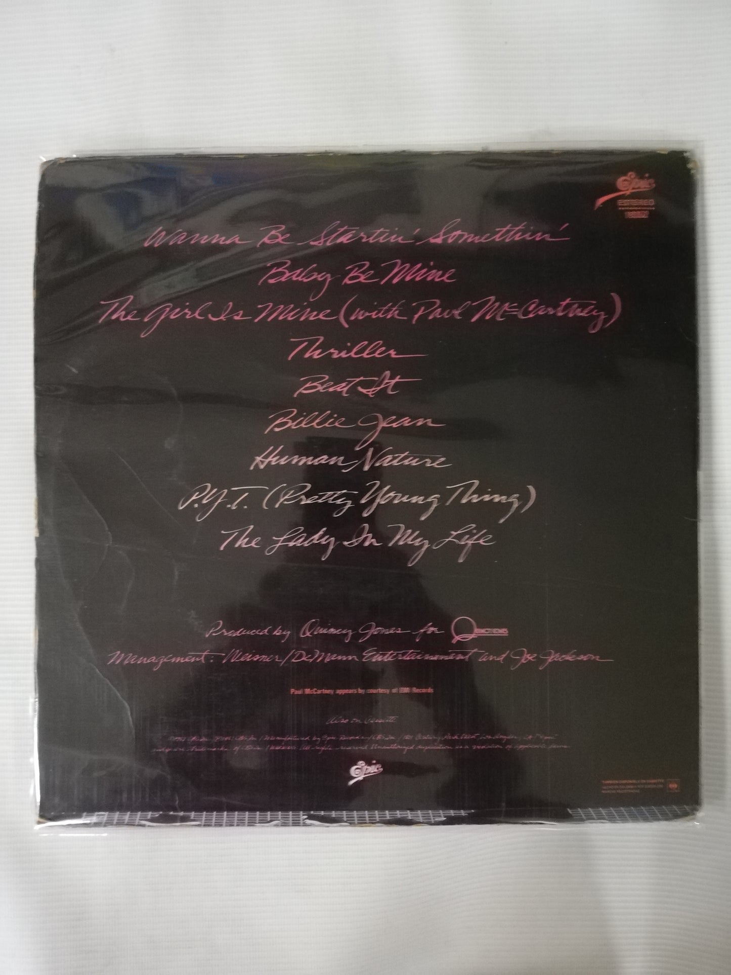 LP MICHAEL JACKSON - THRILLER