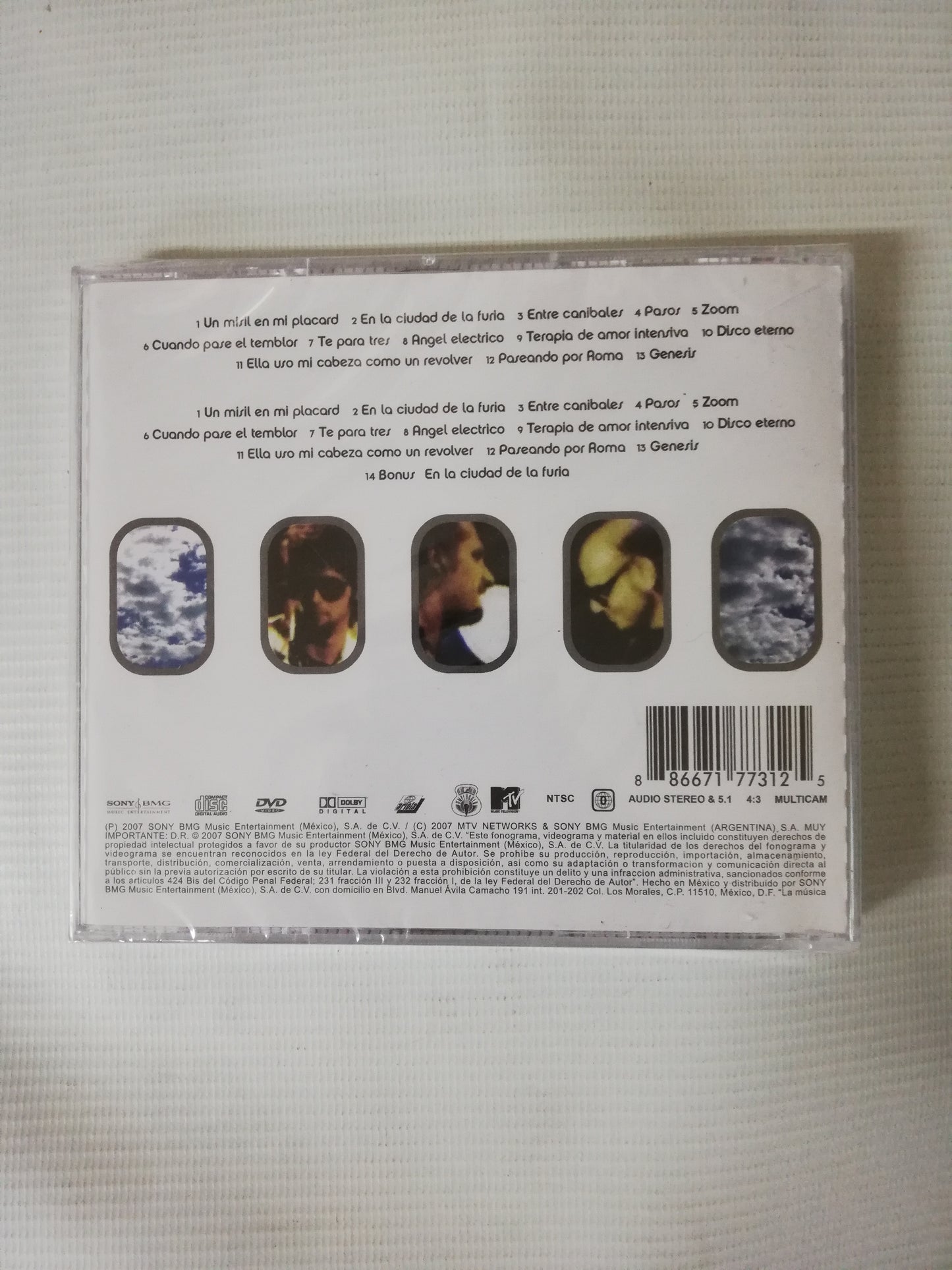 CD SODA STEREO - MTV UNPLUGGED - COMFORT Y MÚSICA PARA VOLAR - CD X 2