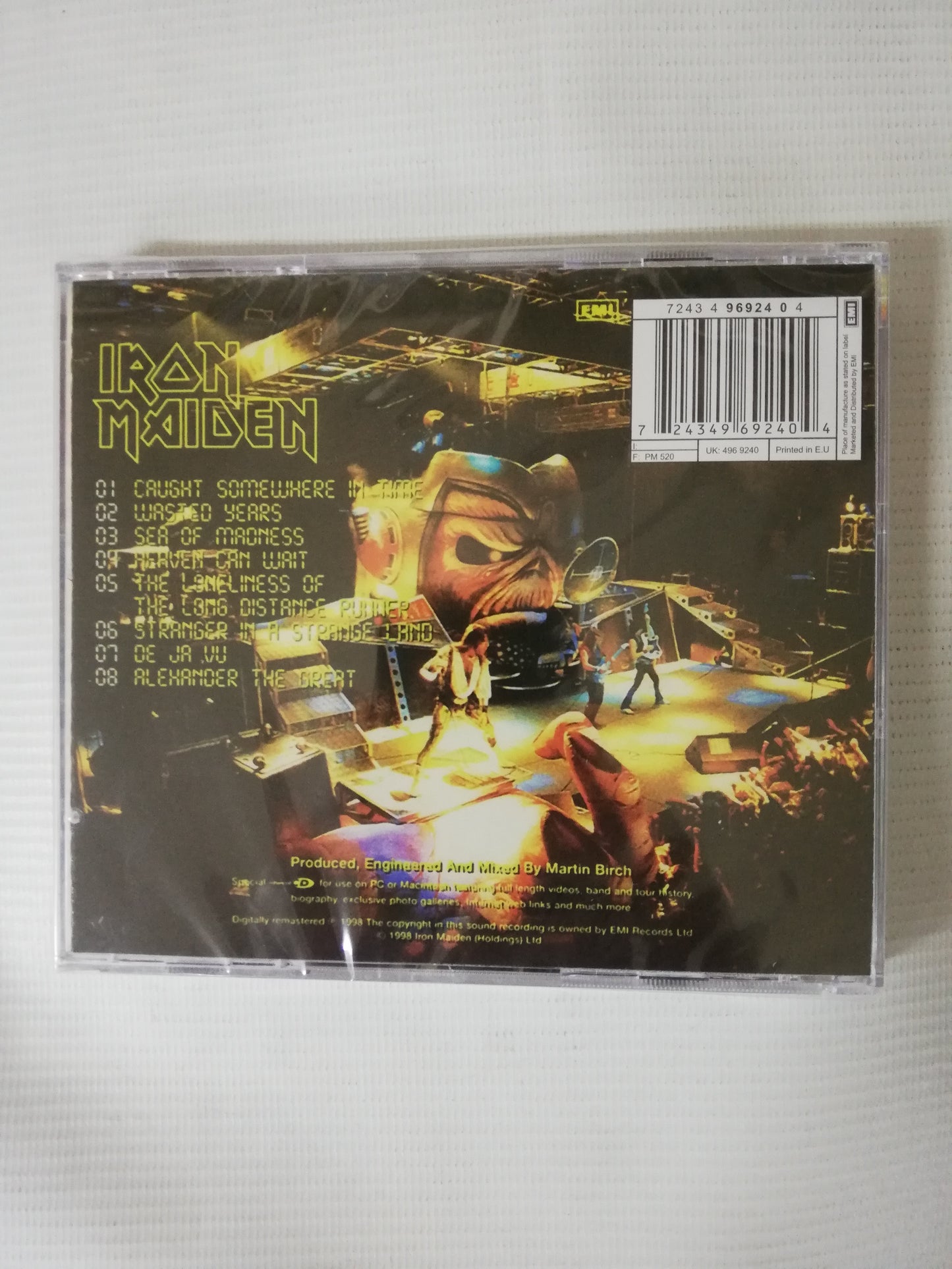 CD IRON MAIDEN - SOMEWERE IN TIME