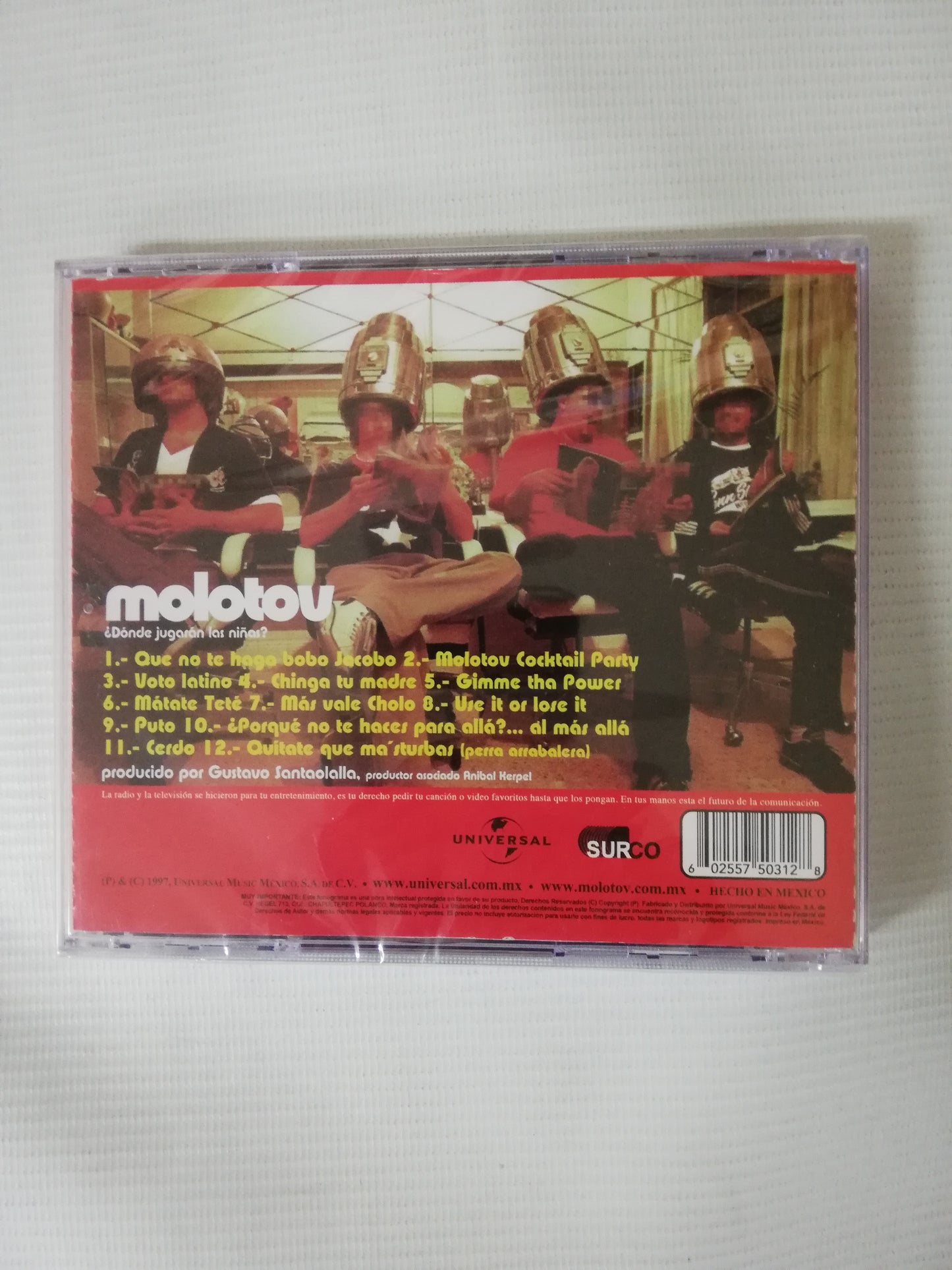 CD MOLOTOV - DONDE JUGARAN LAS NIÑAS?