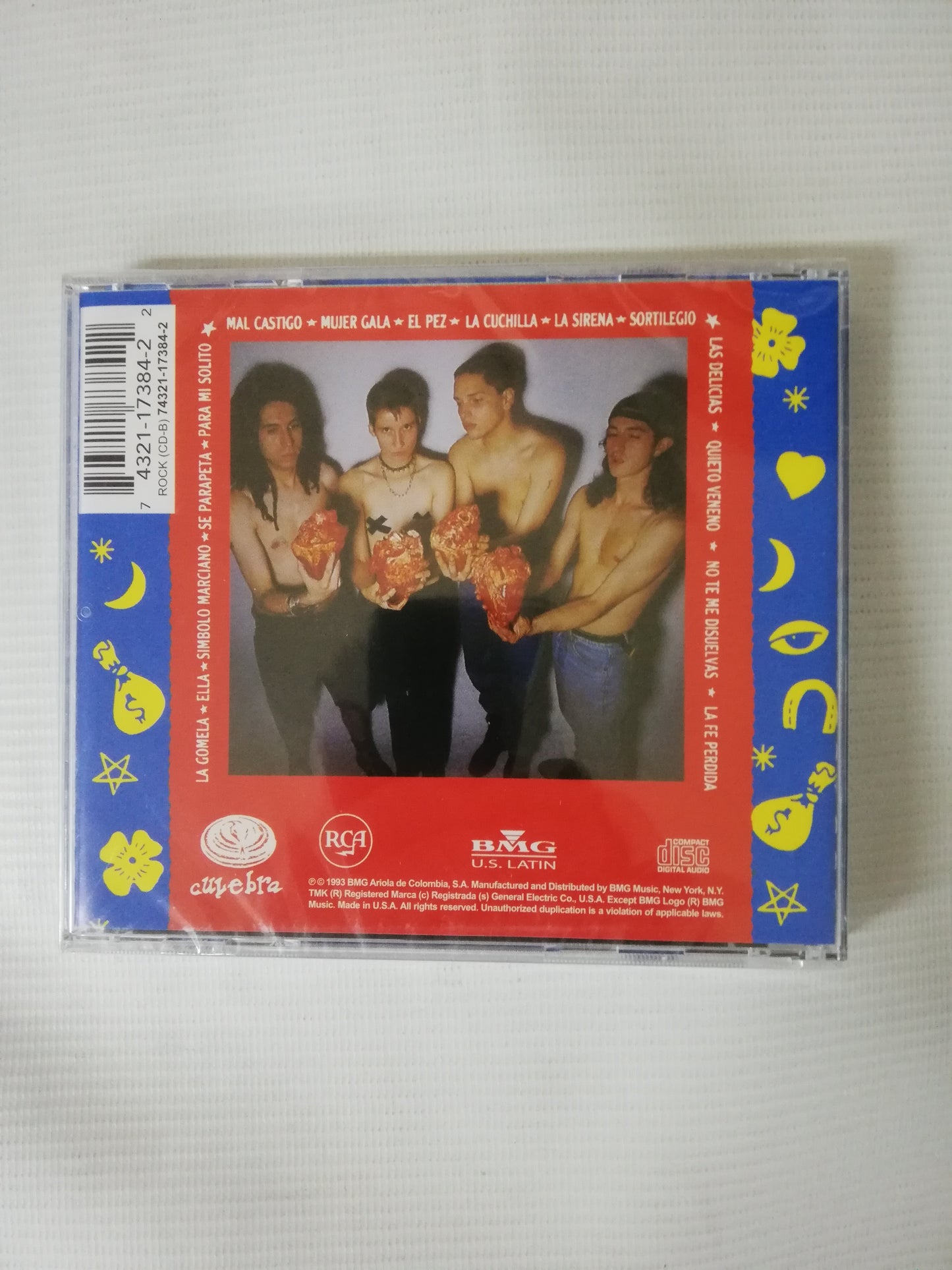 CD ATERCIOPELADOS - CON EL CORAZÓN EN LA MANO