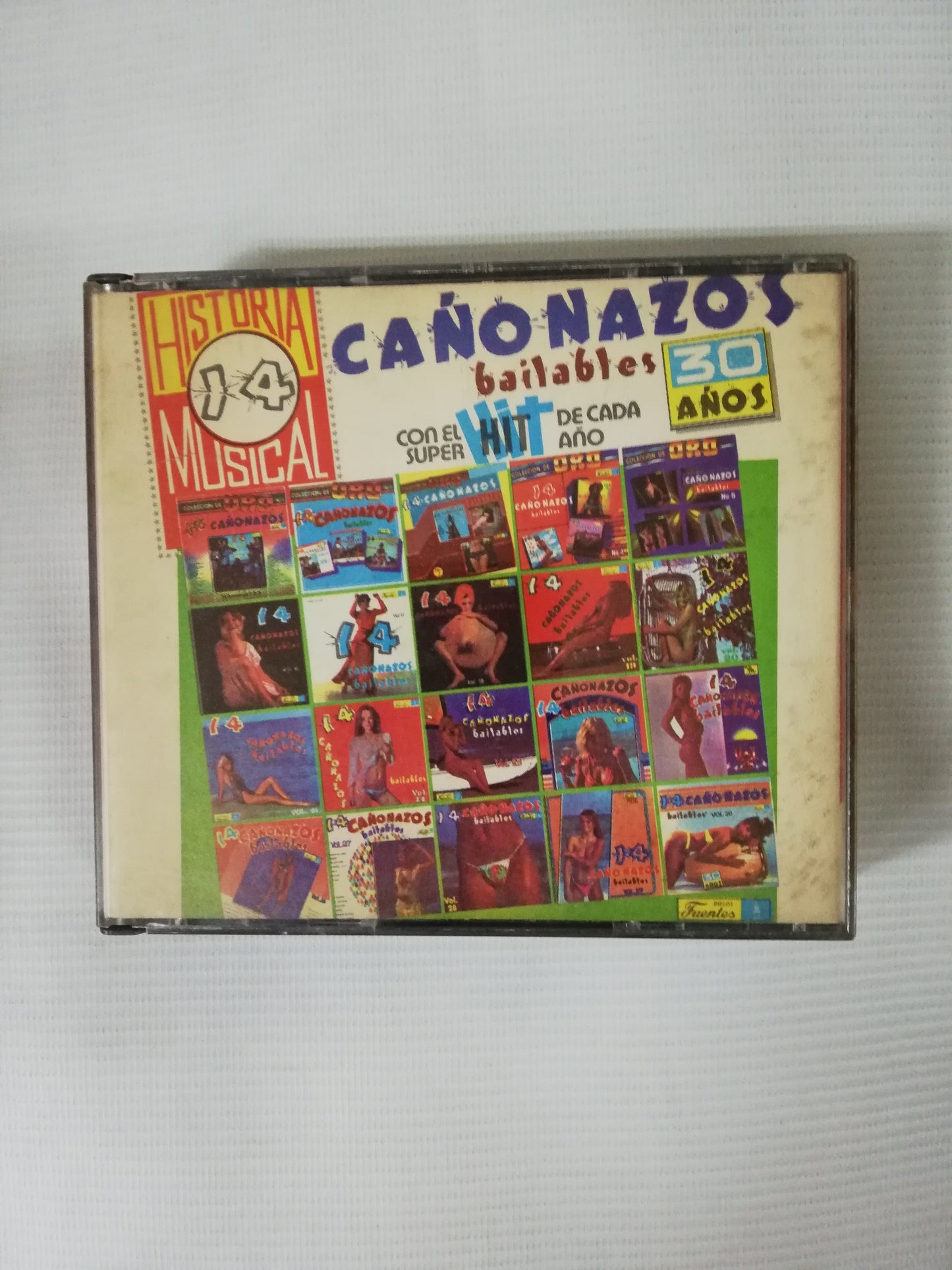 CD 14 CAÑONAZOS BAILABLES - HISTORIA MUSICAL: 30 AÑOS DE 14 CAÑONAZOS BAILABLES - CD X 2